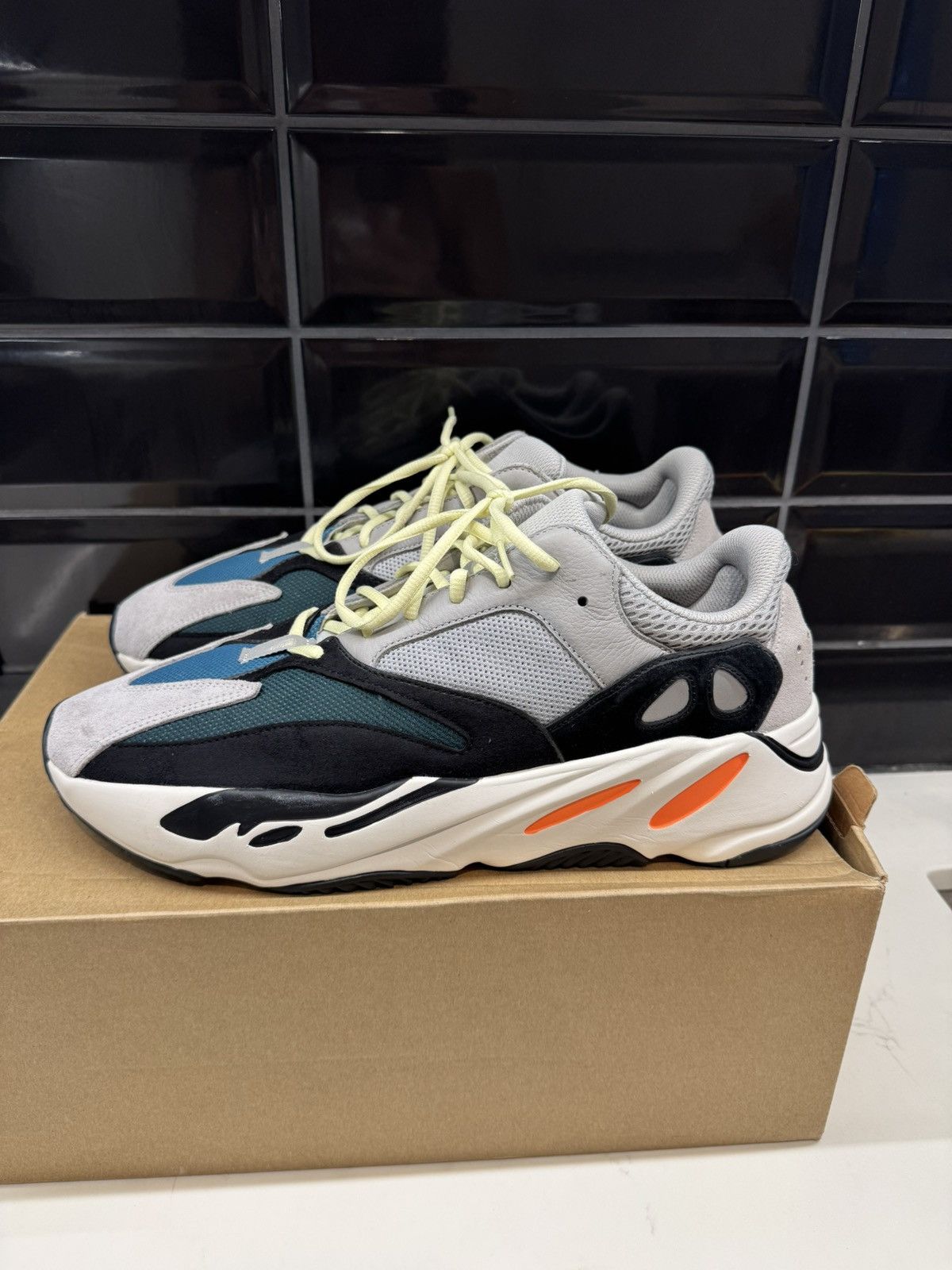 Adidas × Kanye West Adidas Yeezy Boost 700 “Wave Runner” – Size 14 Size US 14 / EU 47 - 2 Thumbnail
