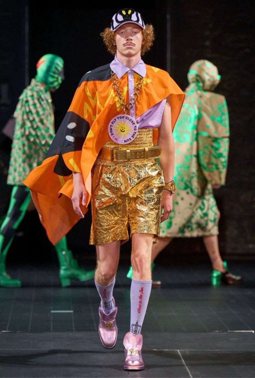 Walter Van Beirendonck Walter Van Beirendonck W&LT23ss Irregular Caped Top M NWT Size US M / EU 48-50 / 2 - 1 Thumbnail