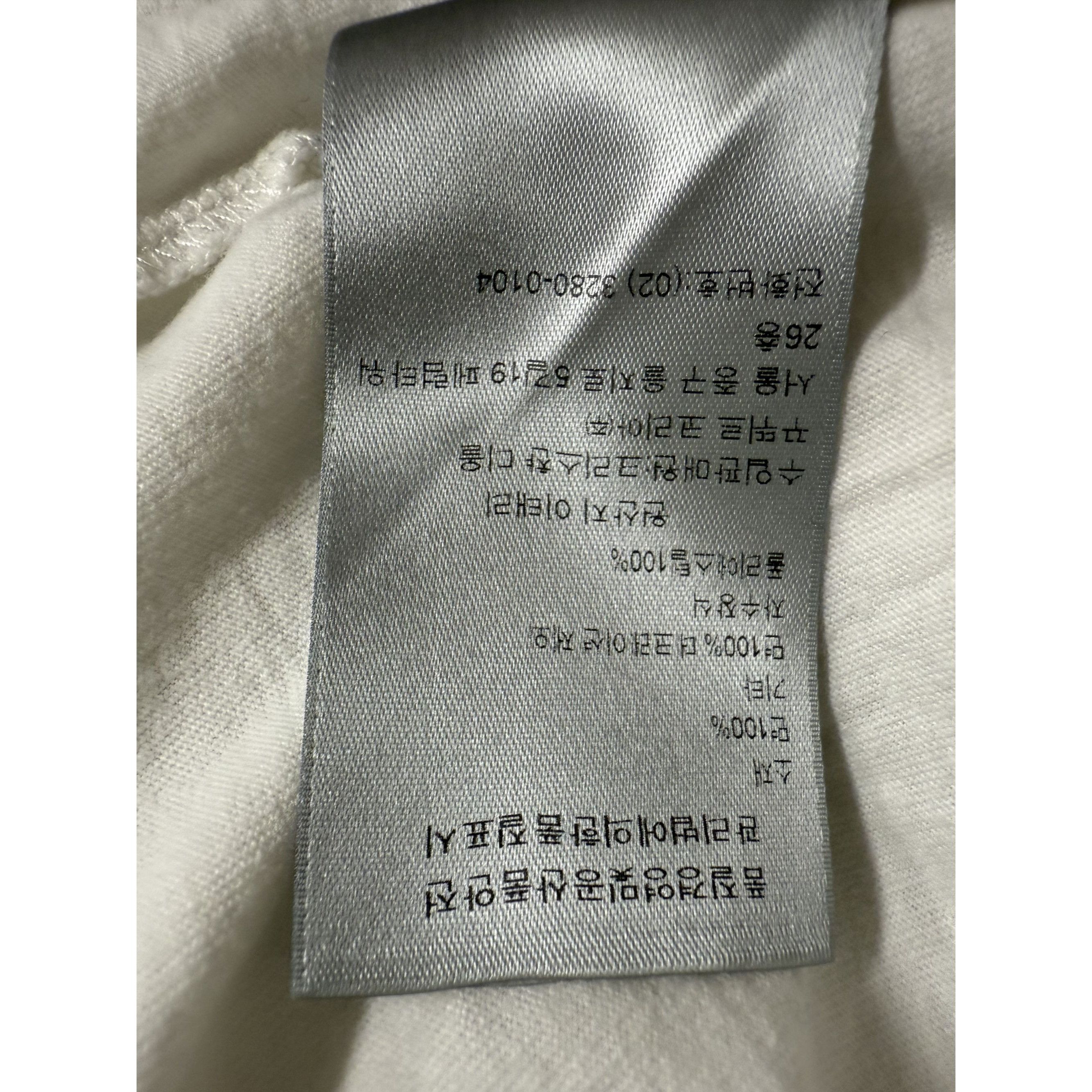 Dior Christian Dior Couture Paris White T-Shirt X3L 100% Cotton Size US XXL / EU 58 / 5 - 9 Thumbnail