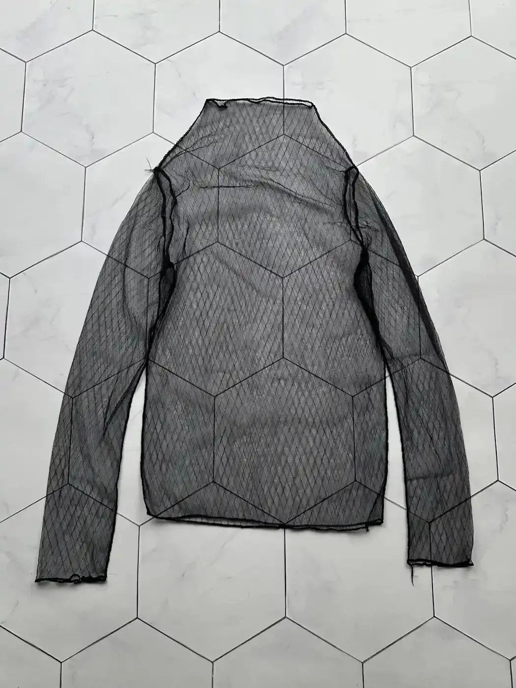 Japanese Brand Vintage Mesh Long Sleeve (B484)E2 Size S / US 4 / IT 40 - 2 Thumbnail