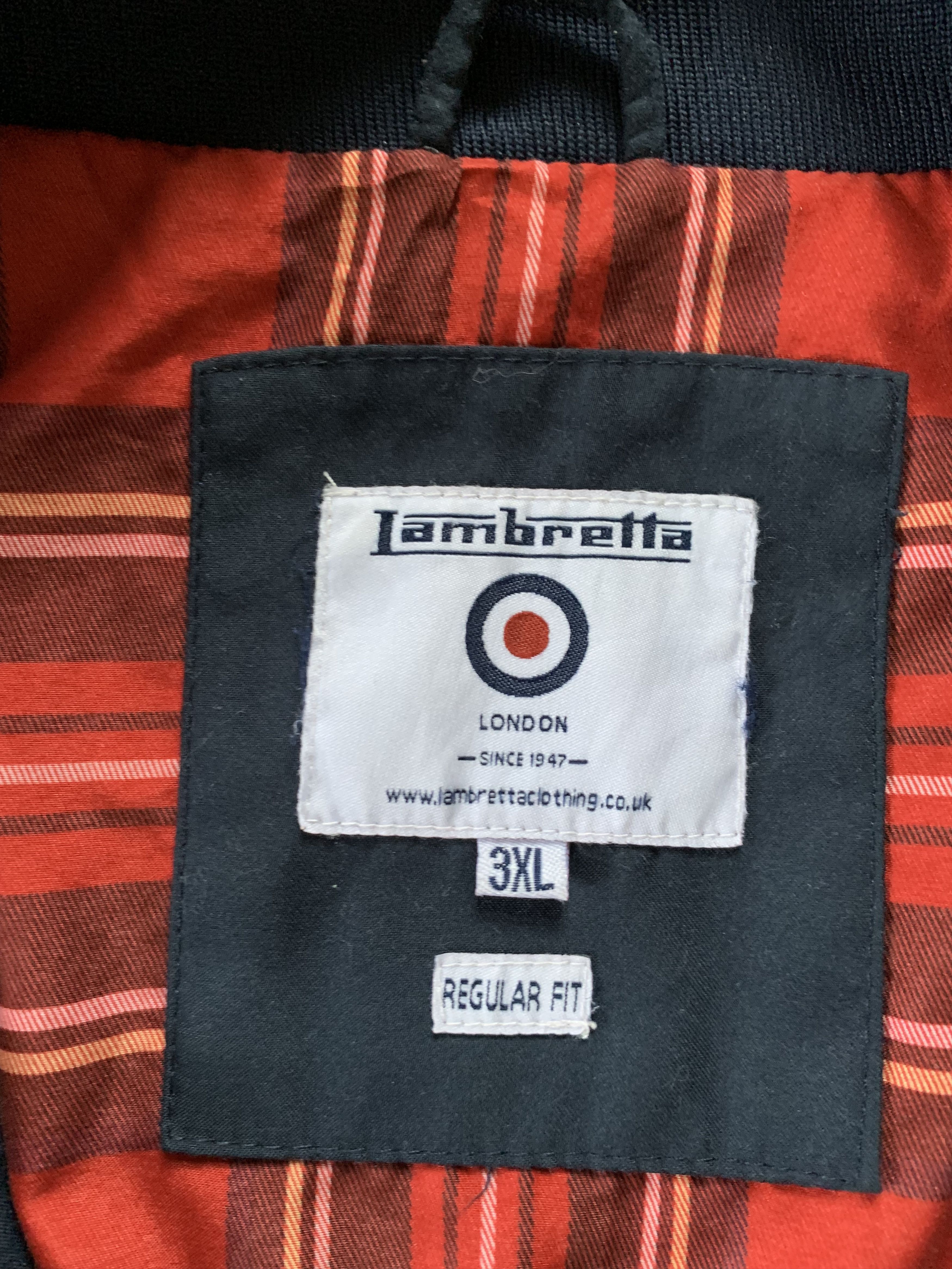 Japanese Brand × Lambretta Lambretta Regular Fit Bomber Jacket Size US XXL / EU 58 / 5 - 8 Thumbnail