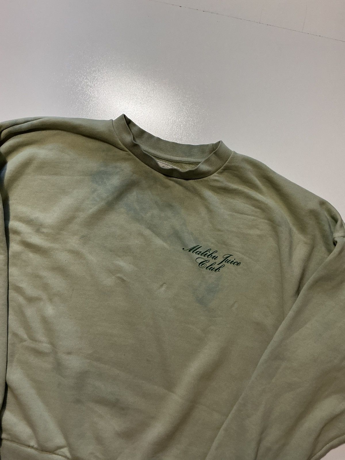 Other Malibu Juice Club Crosscreek Honeydew Palm Tree Sweatshirt Size US XL / EU 56 / 4 - 4 Thumbnail