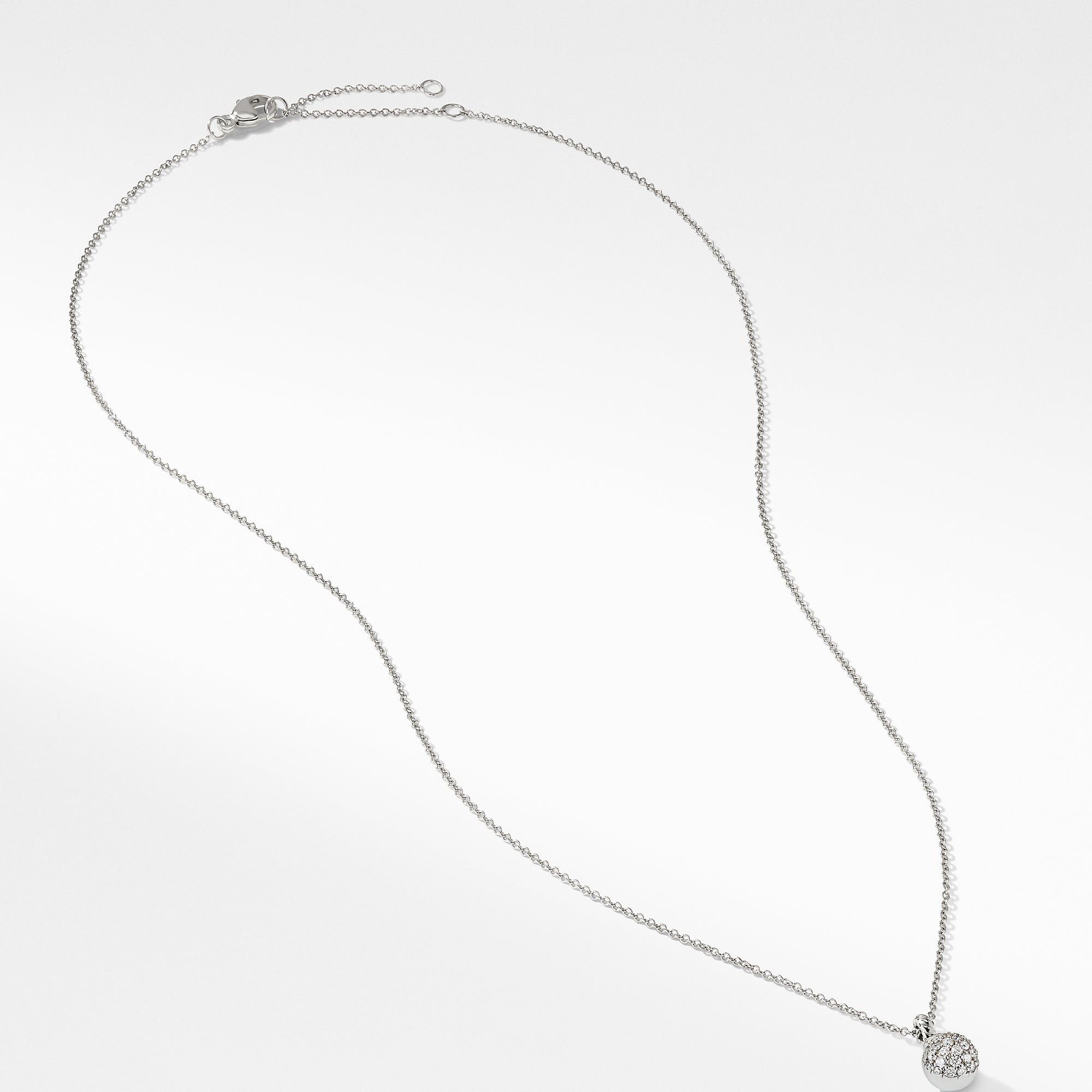 David Yurman o1w1db10426 N13641D Size:8 / Necklace in 18K in Silver Size ONE SIZE - 3 Thumbnail