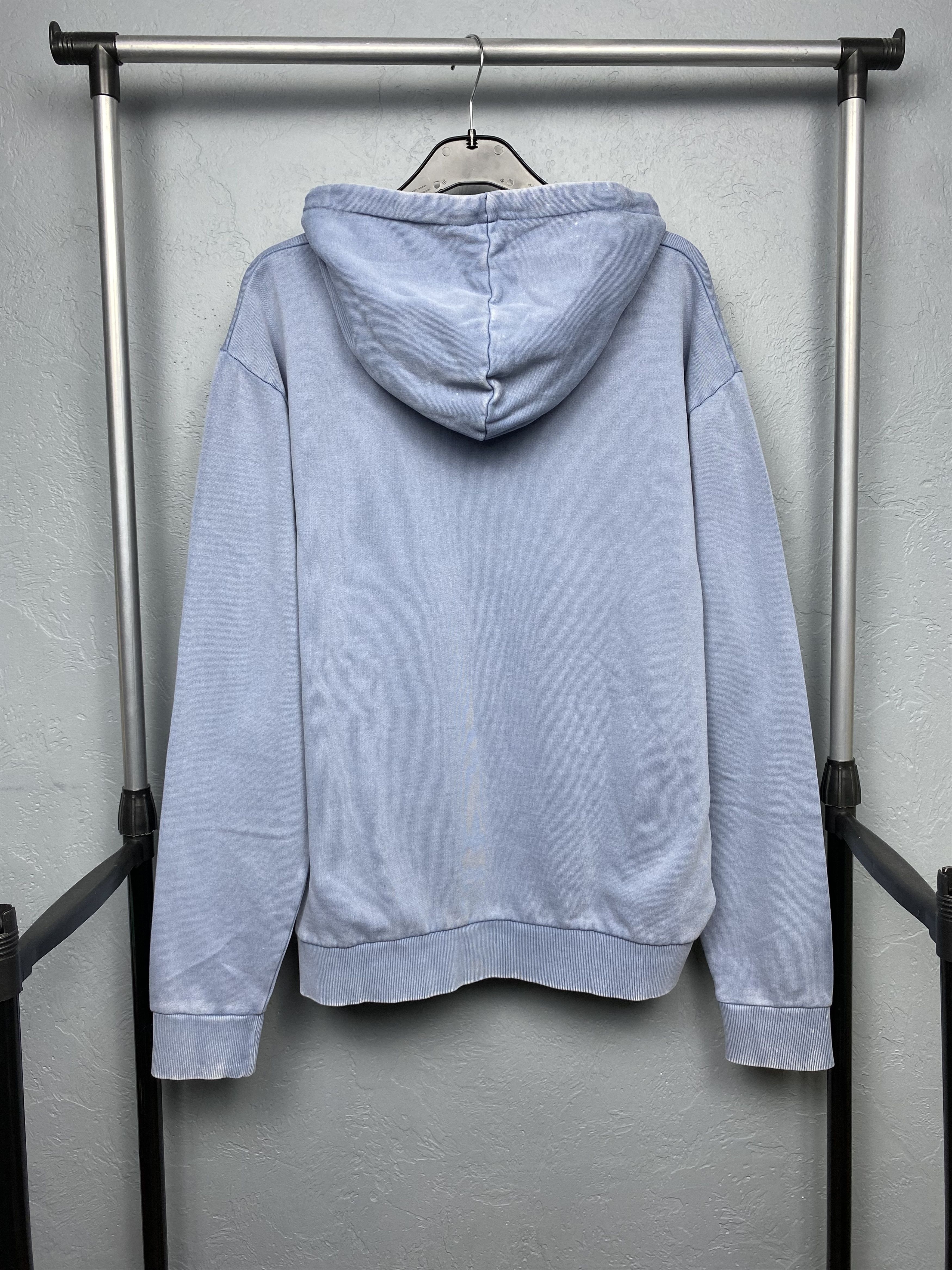Karl Kani Karl Kani Vintage Mens Washed Blue Oversized Hoodie Size US M / EU 48-50 / 2 - 8 Thumbnail