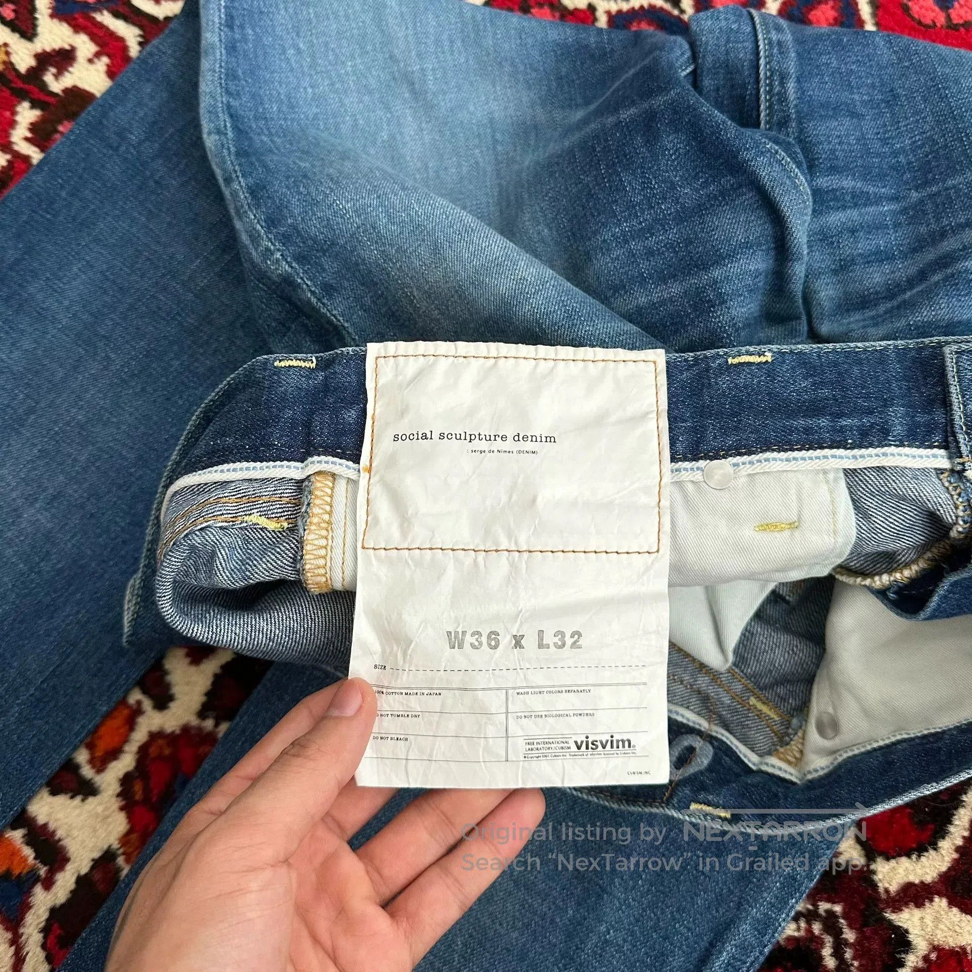 Visvim visvim 17aw vintage denim pants. Size US 36 / EU 52 - 7 Thumbnail