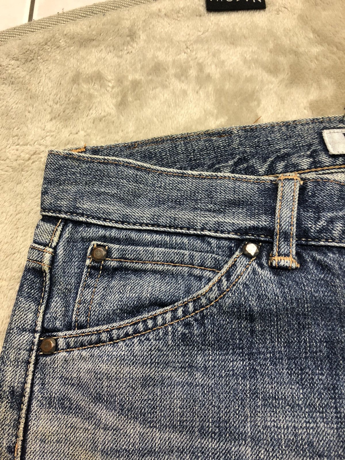 Fiorucci × Vintage Vintage Fiorucci Distressed Denim Straight Cut Made In Japan Size US 28 / EU 44 - 5 Thumbnail