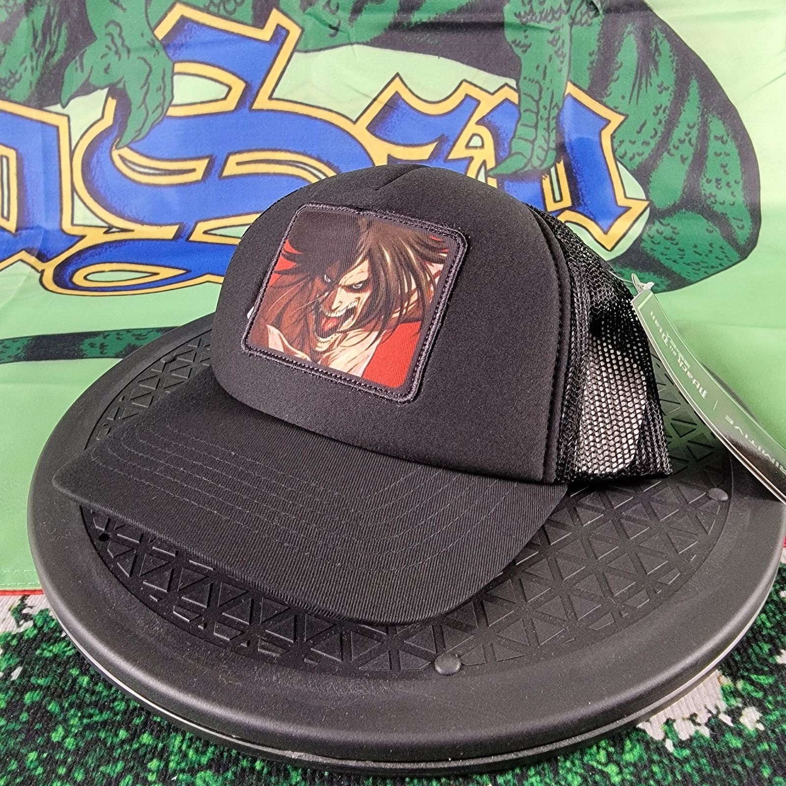 Primitive Attack on Titan OSFA Snapback Cap