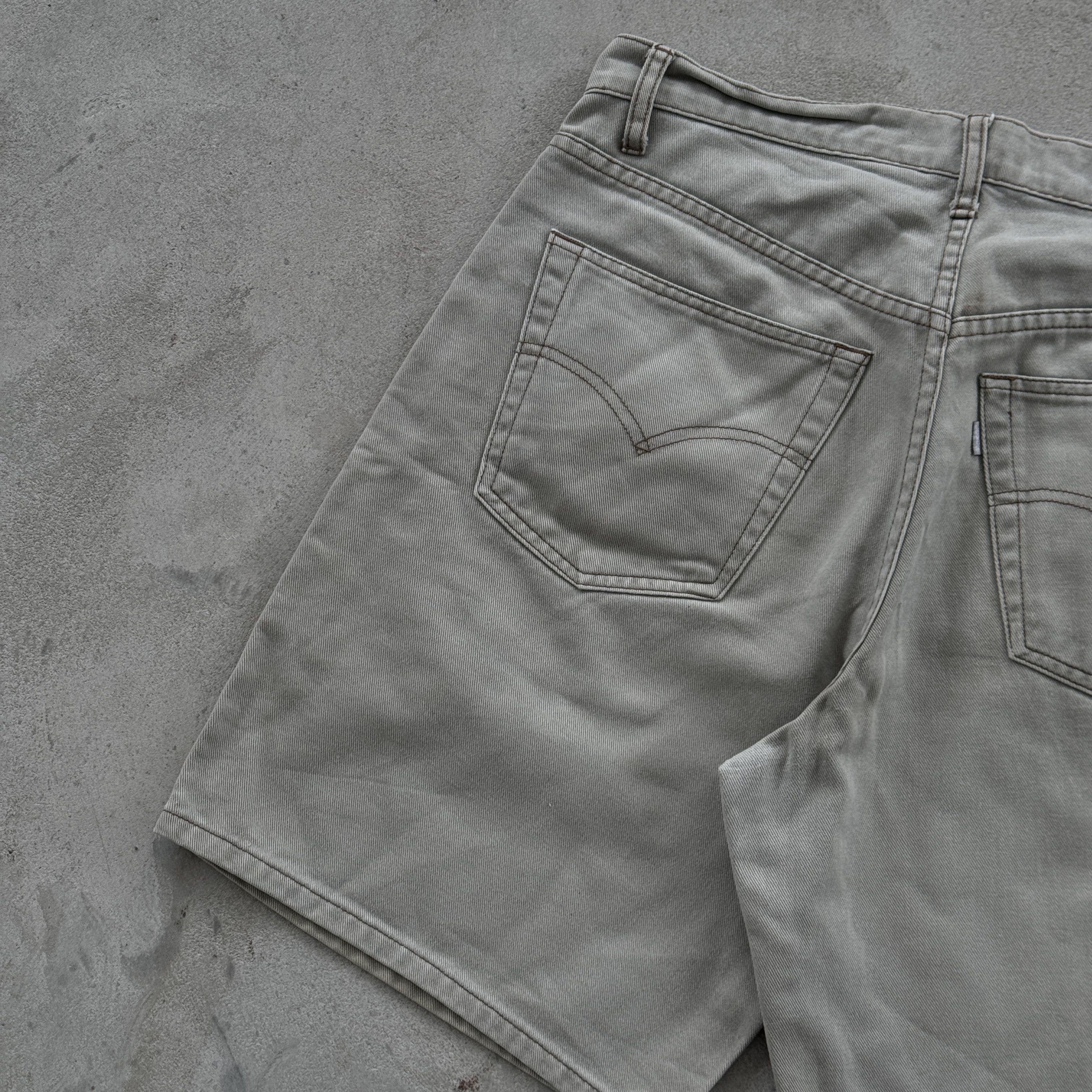 Levi's Vintage Levi's Silver Tab Baggy Denim Shorts Size US 32 / EU 48 - 4 Thumbnail