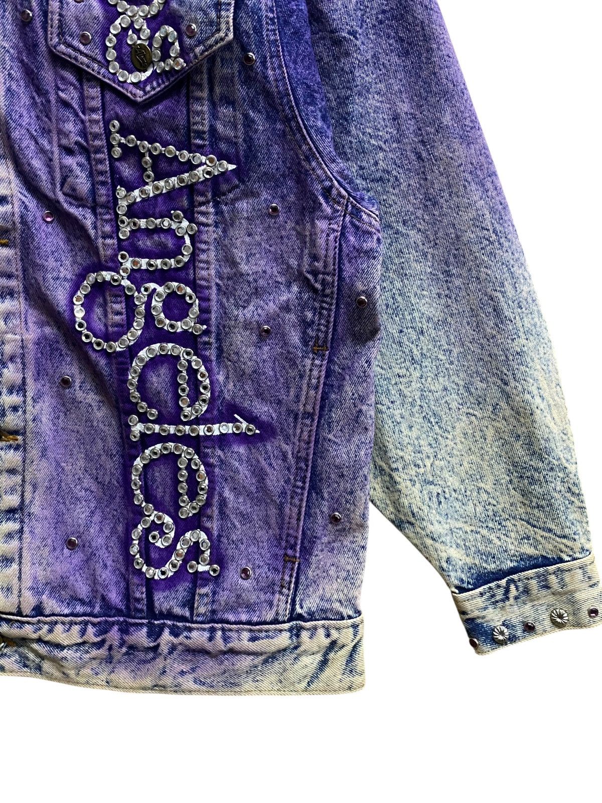 Vintage Rare Vintage Hand Painted Tony Alamo Trucker Denim 1989s Size US M / EU 48-50 / 2 - 8 Thumbnail