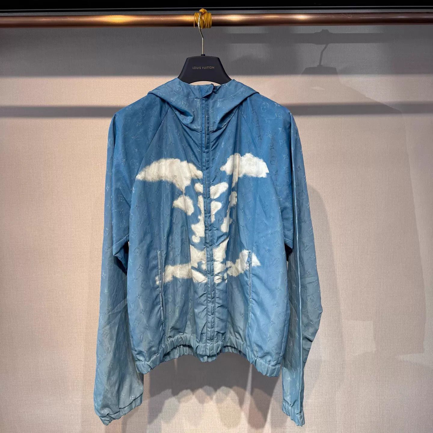 Louis Vuitton Louis Vuitton Blue Sky Cloud Zipped Jacket Size 46 Size US S / EU 44-46 / 1 - 1 Thumbnail