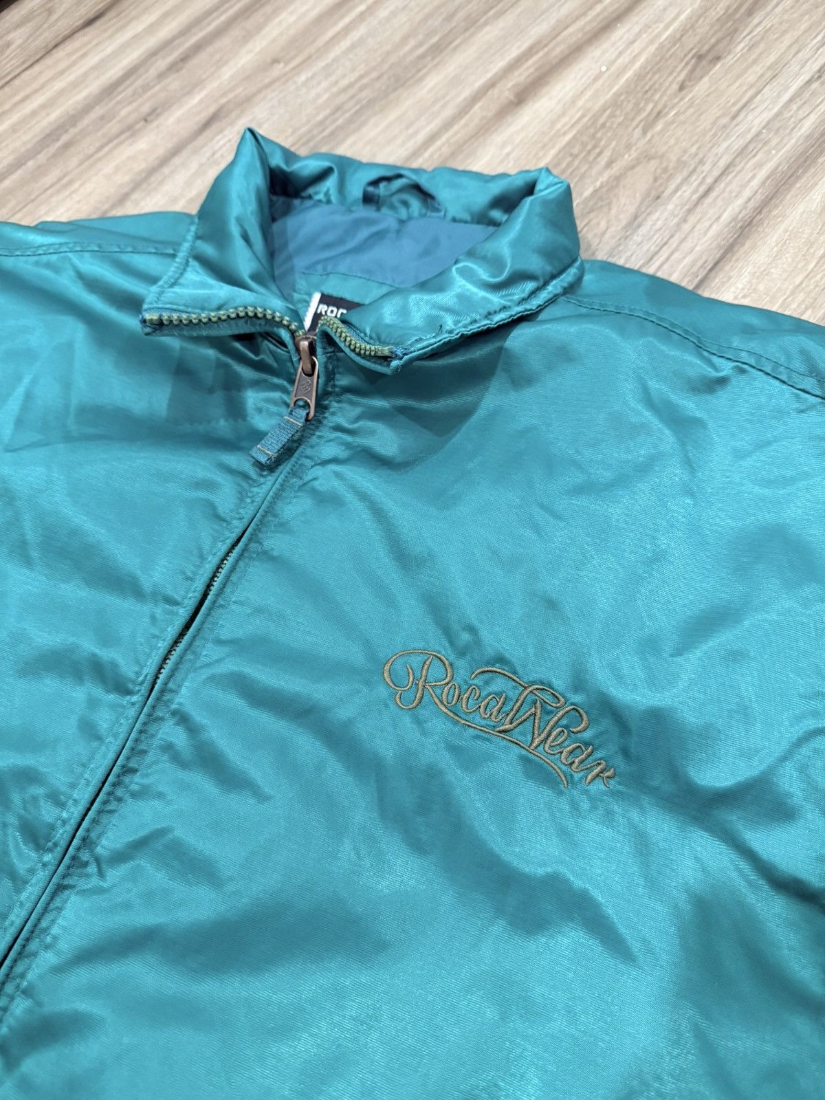 Rocawear Vintage Rocawear Satin Bomber Jacket Hiphop Streetwear Size US XXL / EU 58 / 5 - 3 Thumbnail