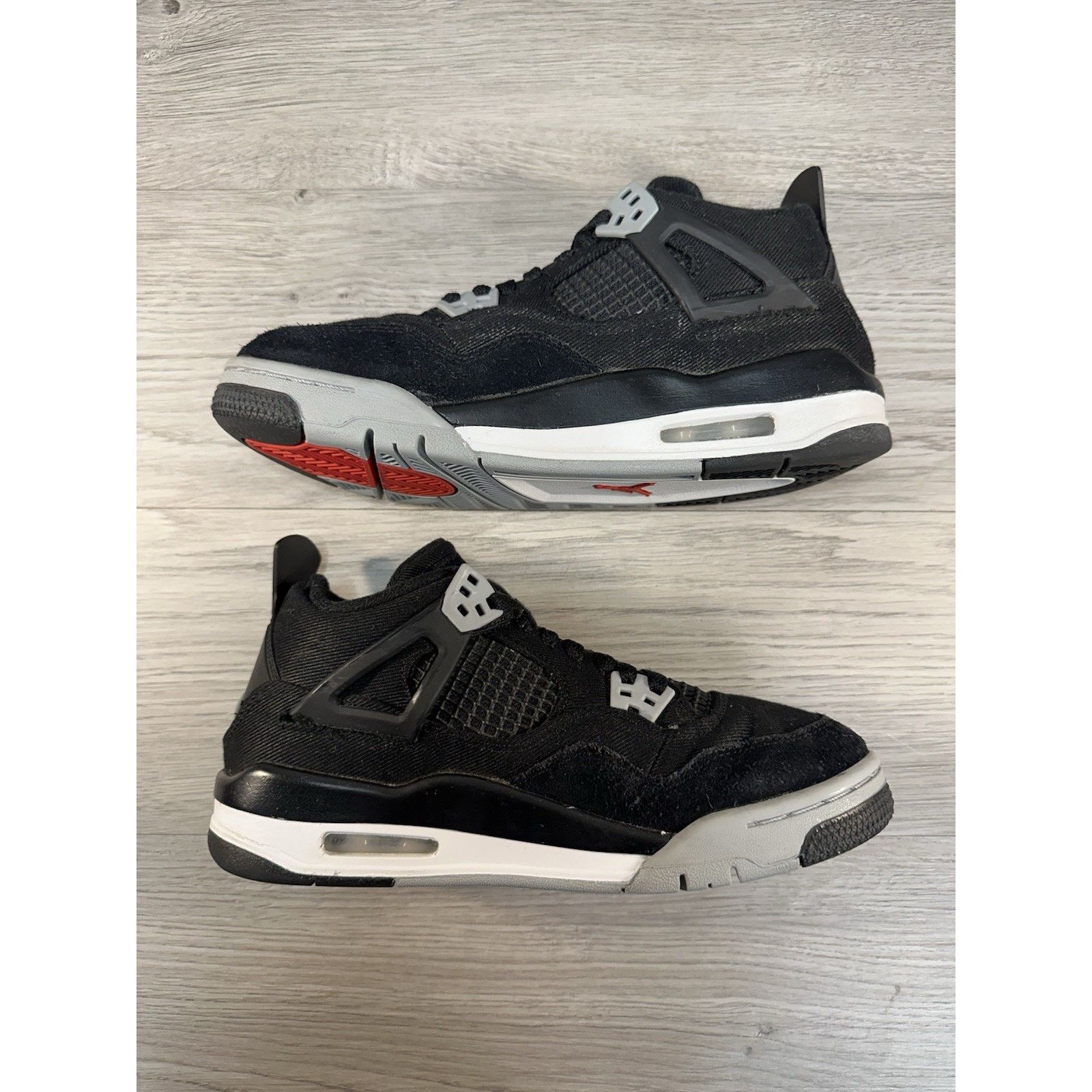 Jordan Brand Jordan 4 Retro SE Black Canvas GS - Sze 5.5y Size US 5.5 / EU 38 - 3 Thumbnail