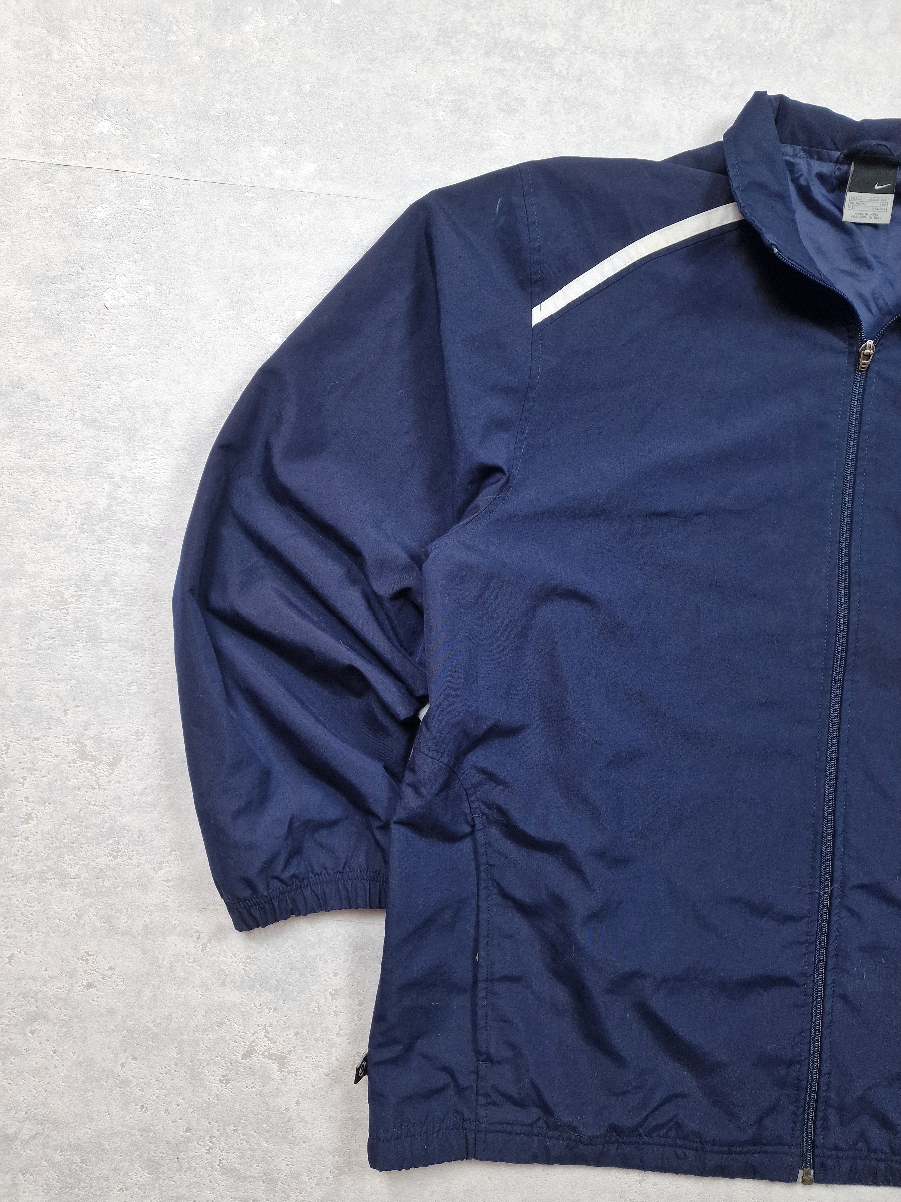 Nike × Vintage 00s Nike Retro Logo Vintage Y2K Oversize Retro Jacket Size US XL / EU 56 / 4 - 2 Thumbnail
