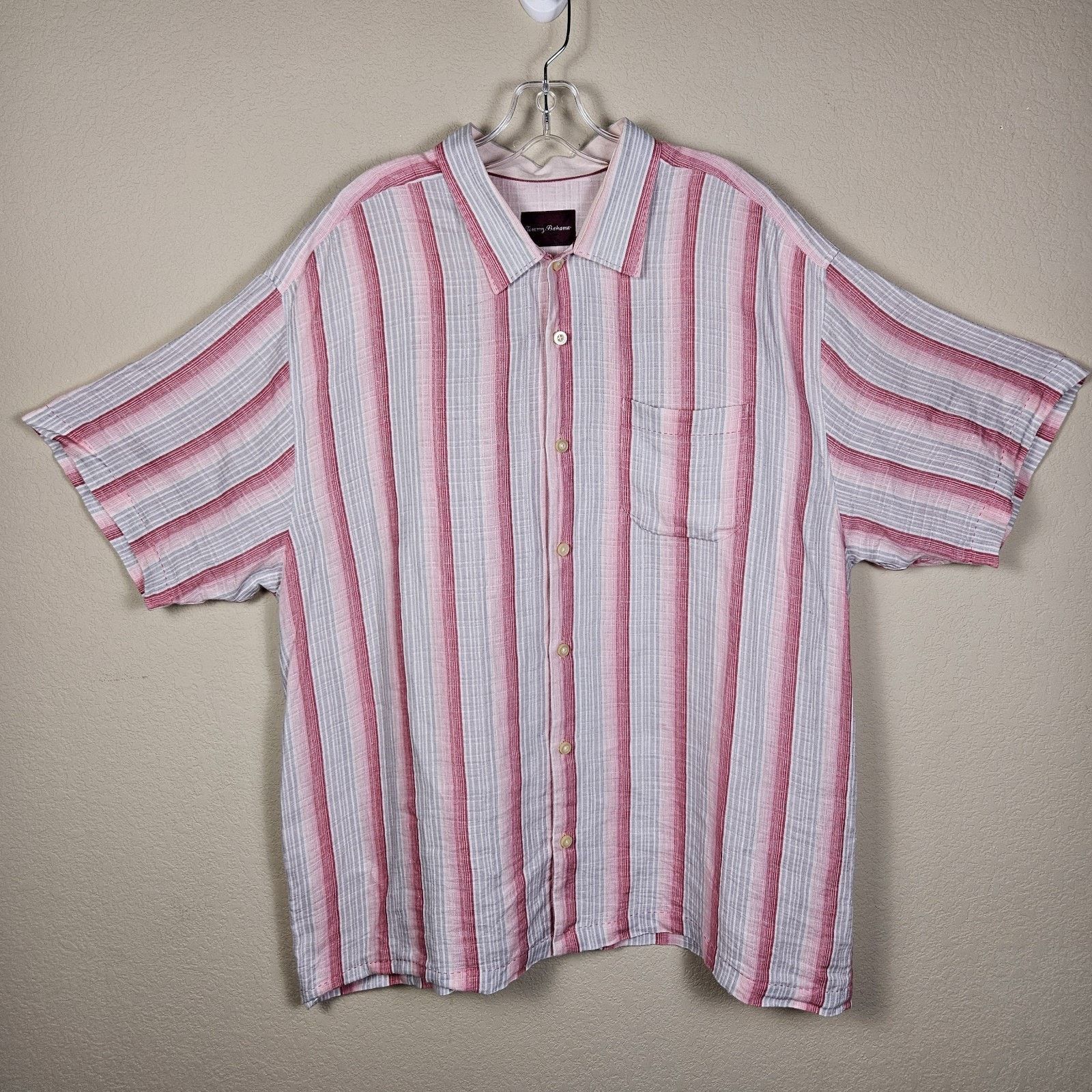 Tommy Bahama Tommy Bahama Linen Summer Shirt Size US XL / EU 56 / 4 - 2 Thumbnail