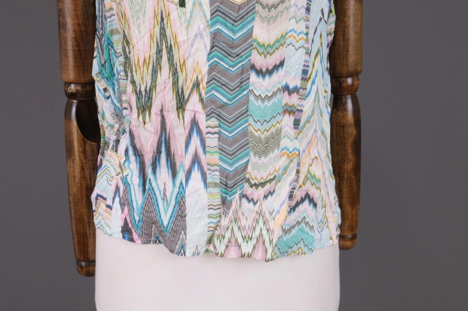 Designer Emily Van Den Bergh Multicolor Tank Top Shirt Size 38 / M Size M / US 6-8 / IT 42-44 - 3 Thumbnail