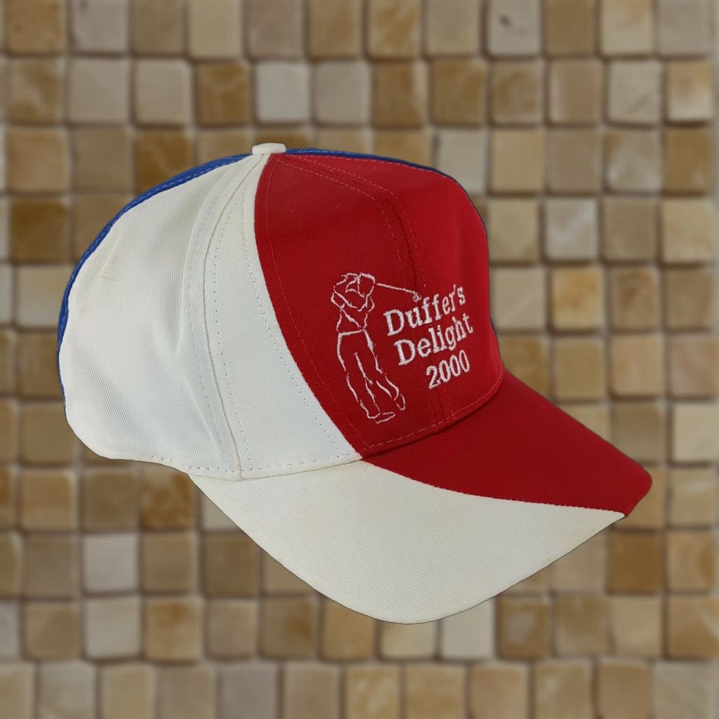 Katin VINTAGE Y2K Duffer's Delight Splash Trucker Hat Snapback Adjustable Golf Cap Mens Hat Size ONE SIZE - 1 Thumbnail