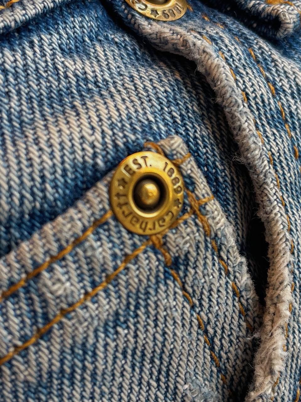 Carhartt Carhartt Jeans Blue Workwear Distressed Faded Big Size Size US 44 / EU 60 - 14 Thumbnail