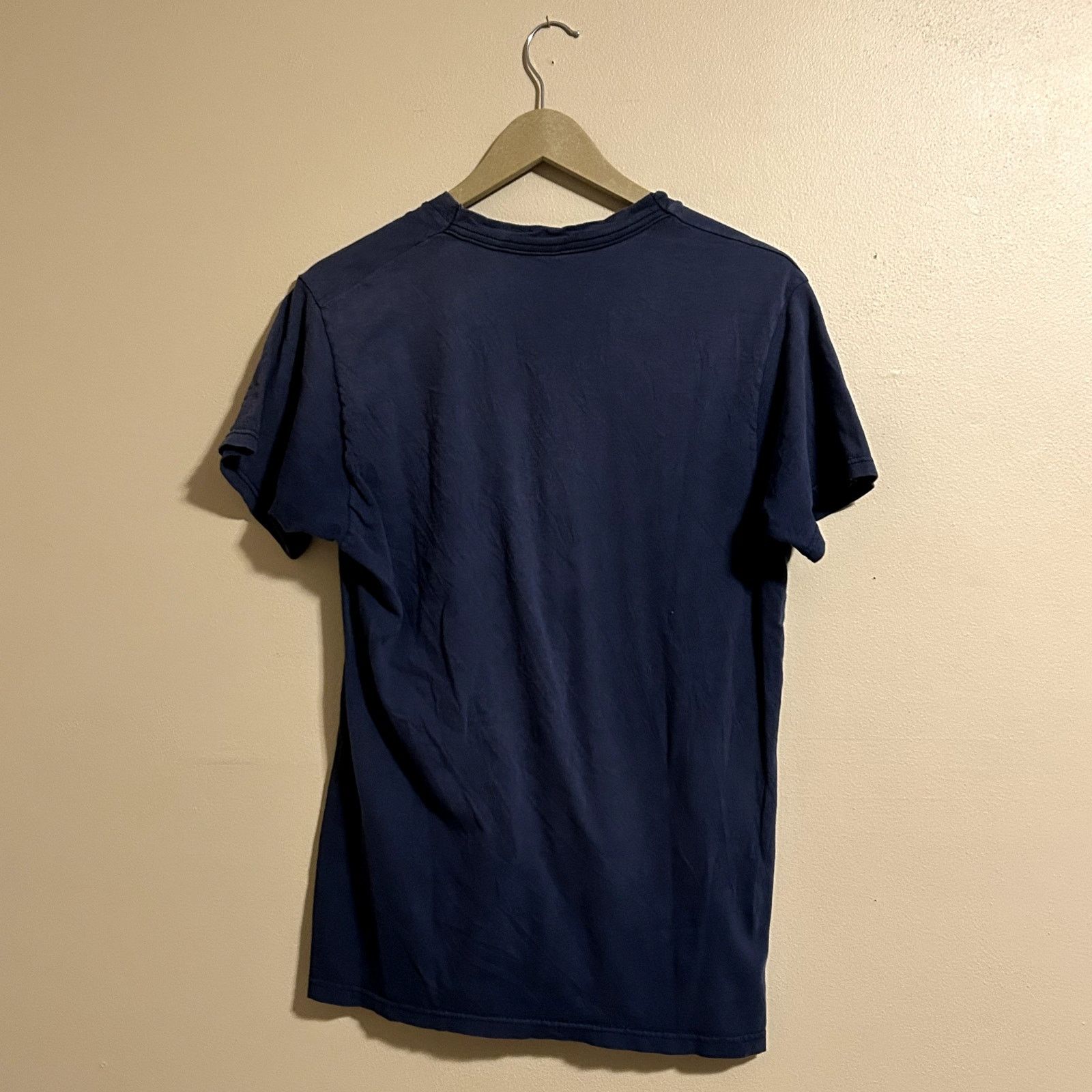 Fruit Of The Loom Vintage Fruit of The Loom Navy Selvedge pocket T-Shirt Size US L / EU 52-54 / 3 - 5 Thumbnail