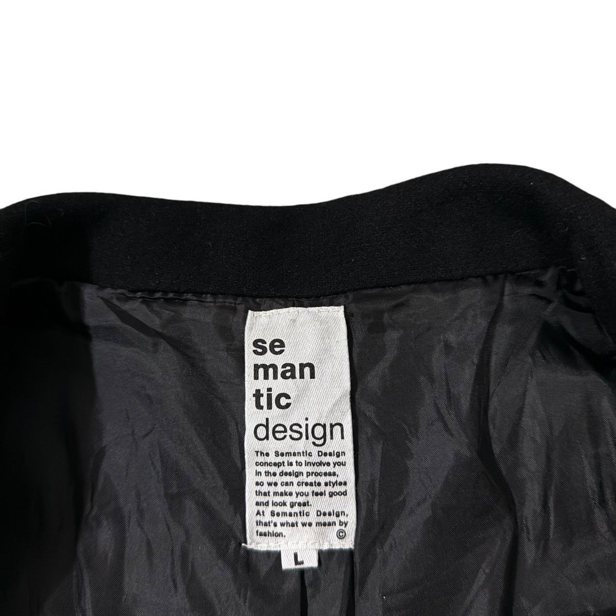 If Six Was Nine Vintage Semantic Design Seditionaries Punk Buttons Jacket Size US L / EU 52-54 / 3 - 18 Thumbnail