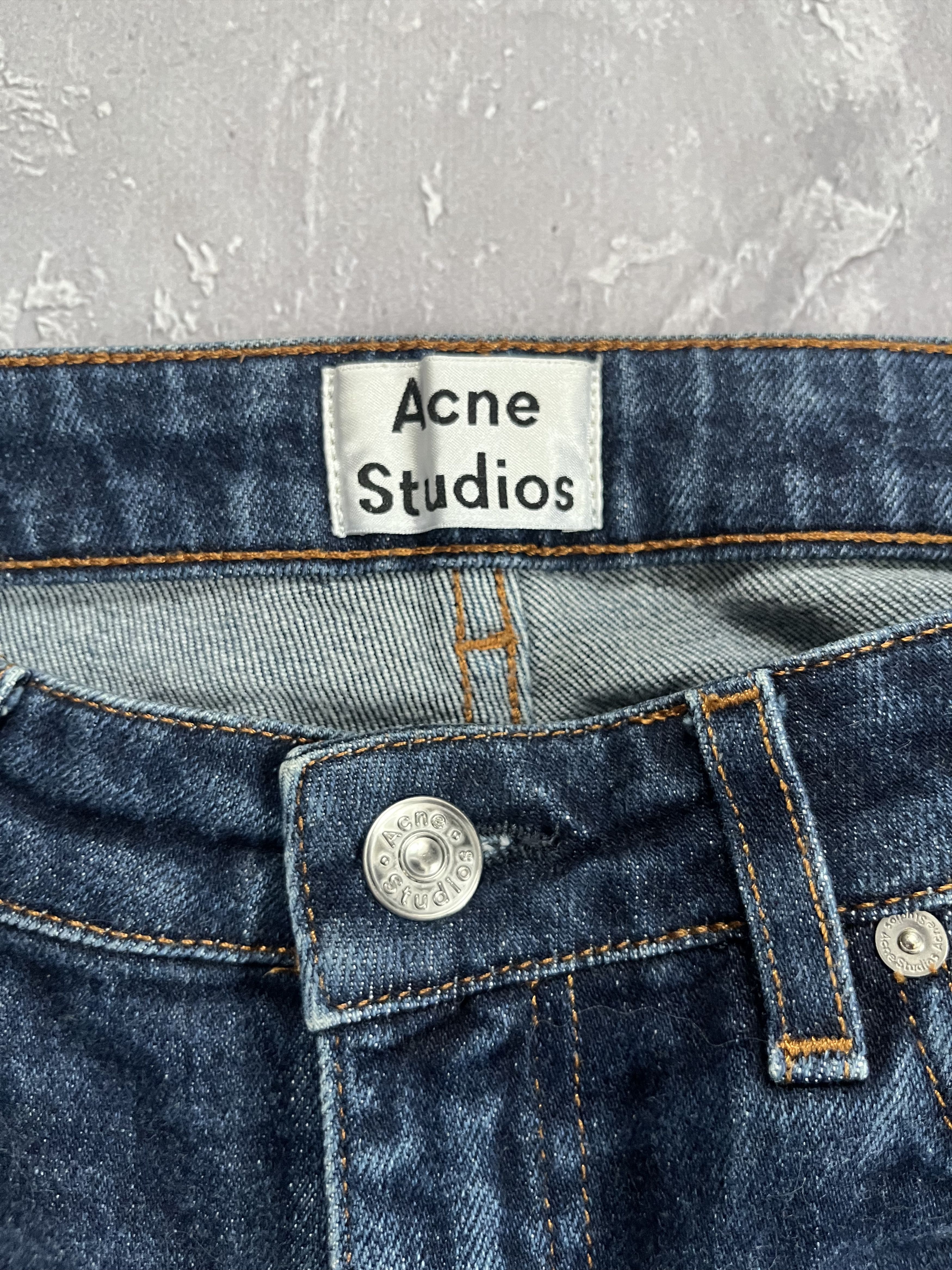 Acne Studios Acne Studios Jeans Womens ROW STR RAW Denim Size 26" / US 2 / IT 38 - 6 Thumbnail