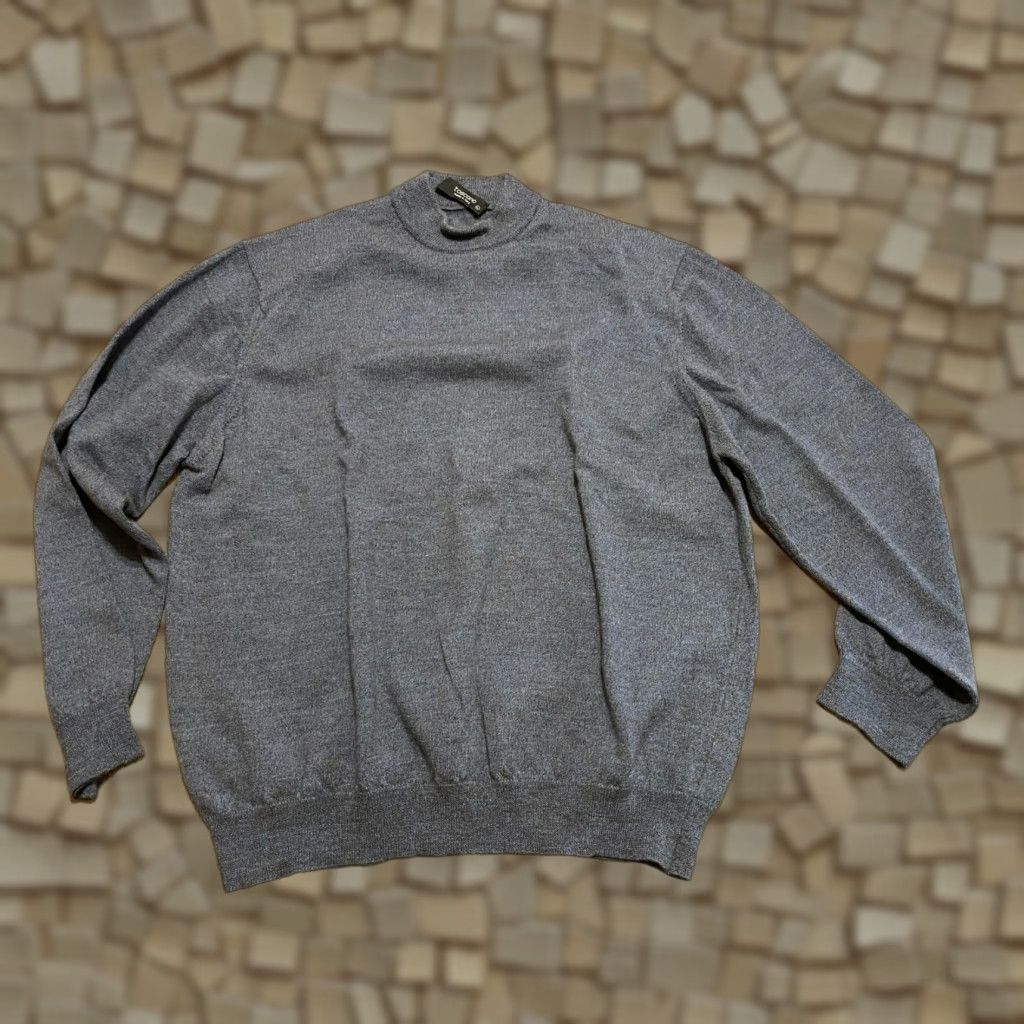 Vintage Toscano Shirt Men's Large Blue Crew Neck Pullover Made in Italy Shirt Regular Long Sleeve Solid Vintage: No (adjust if needed) Size US L / EU 52-54 / 3 - 1 Thumbnail