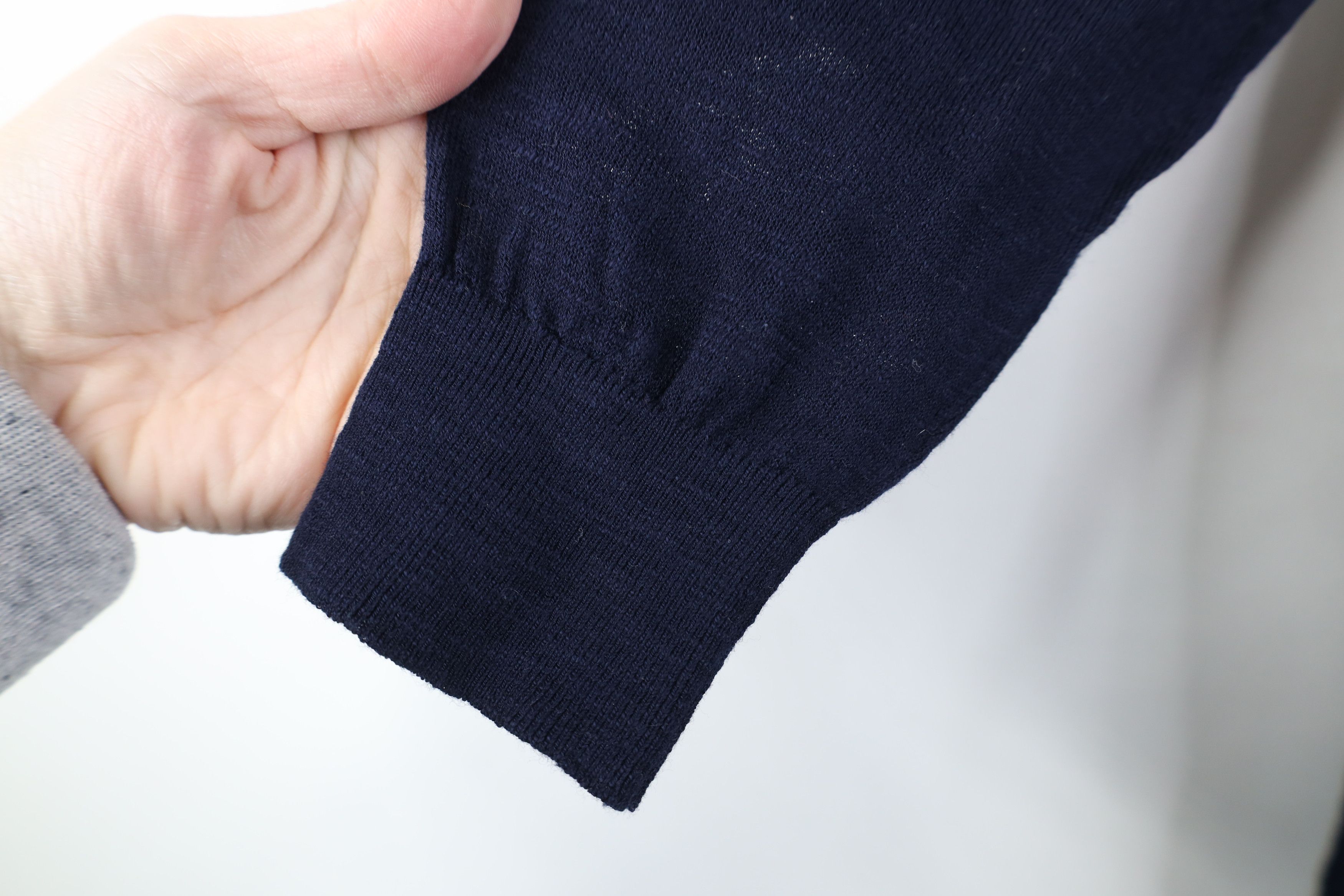 J.Crew Deadstock Vintage Y2K J Crew Cotton Knit 3/4 Sleeve Sweater Size M / US 6-8 / IT 42-44 - 6 Thumbnail