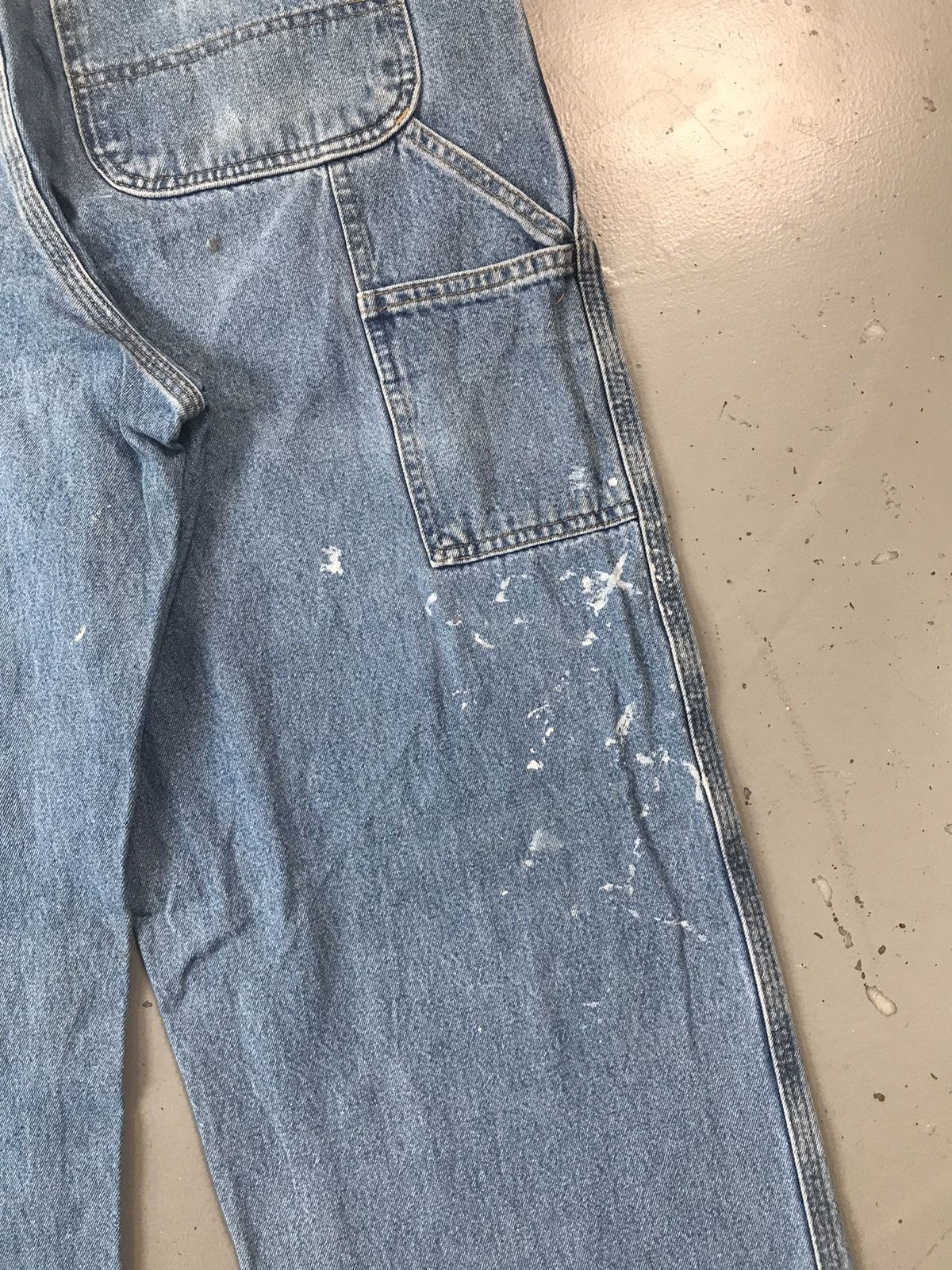 Carhartt Vintage Carhartt B13 STW painted dusty carpenter denim Size US 36 / EU 52 - 14 Thumbnail