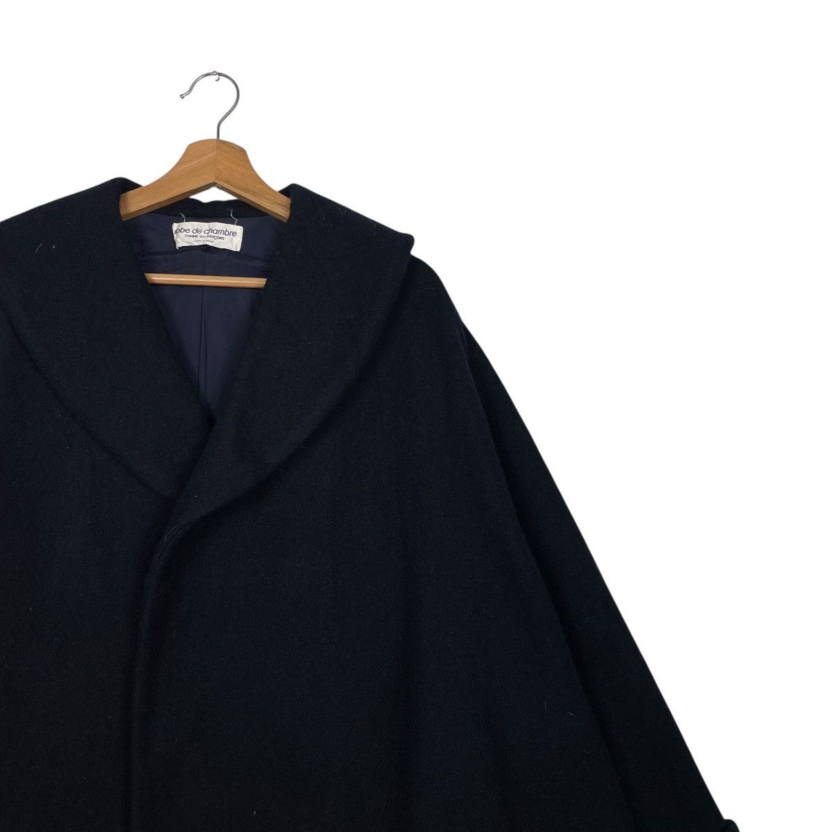 Comme des Garcons Vintage AD1996 Comme Des Garcons Robe De Chambre Overcoat Size L / US 10 / IT 46 - 6 Thumbnail
