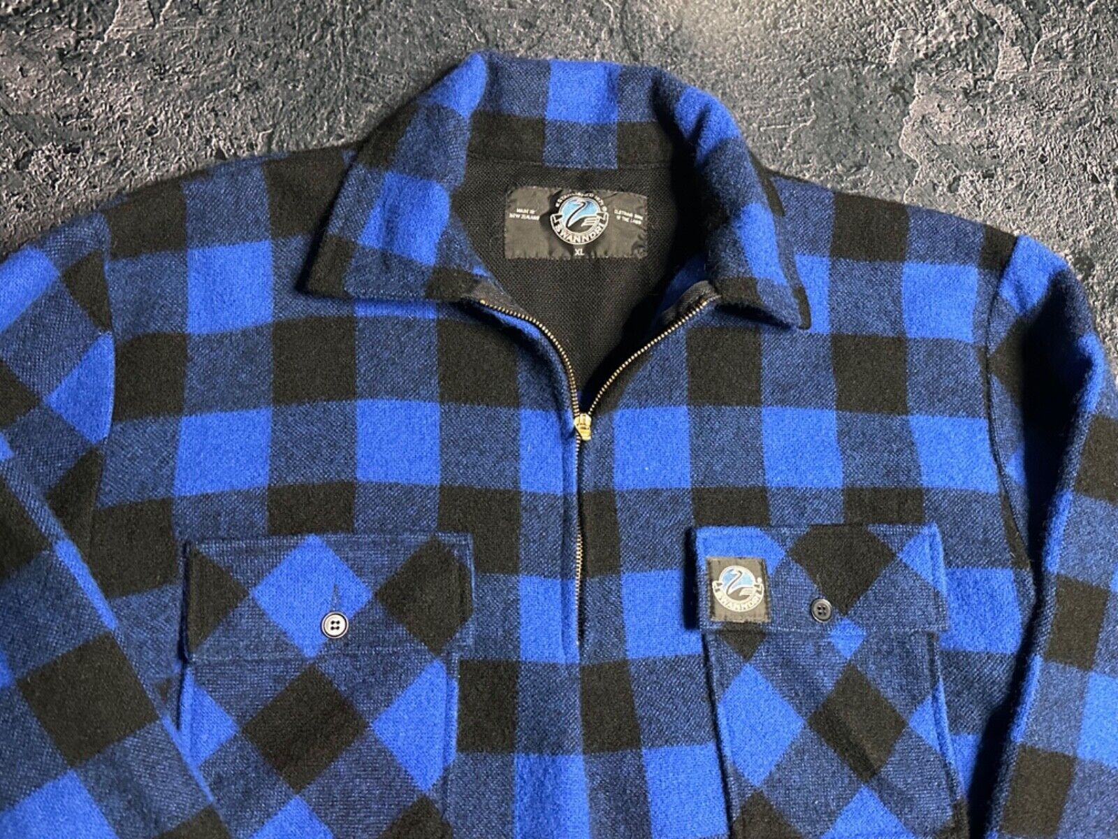 Vintage SWANDRI men's wool overshirt XL Size US XL / EU 56 / 4 - 2 Thumbnail