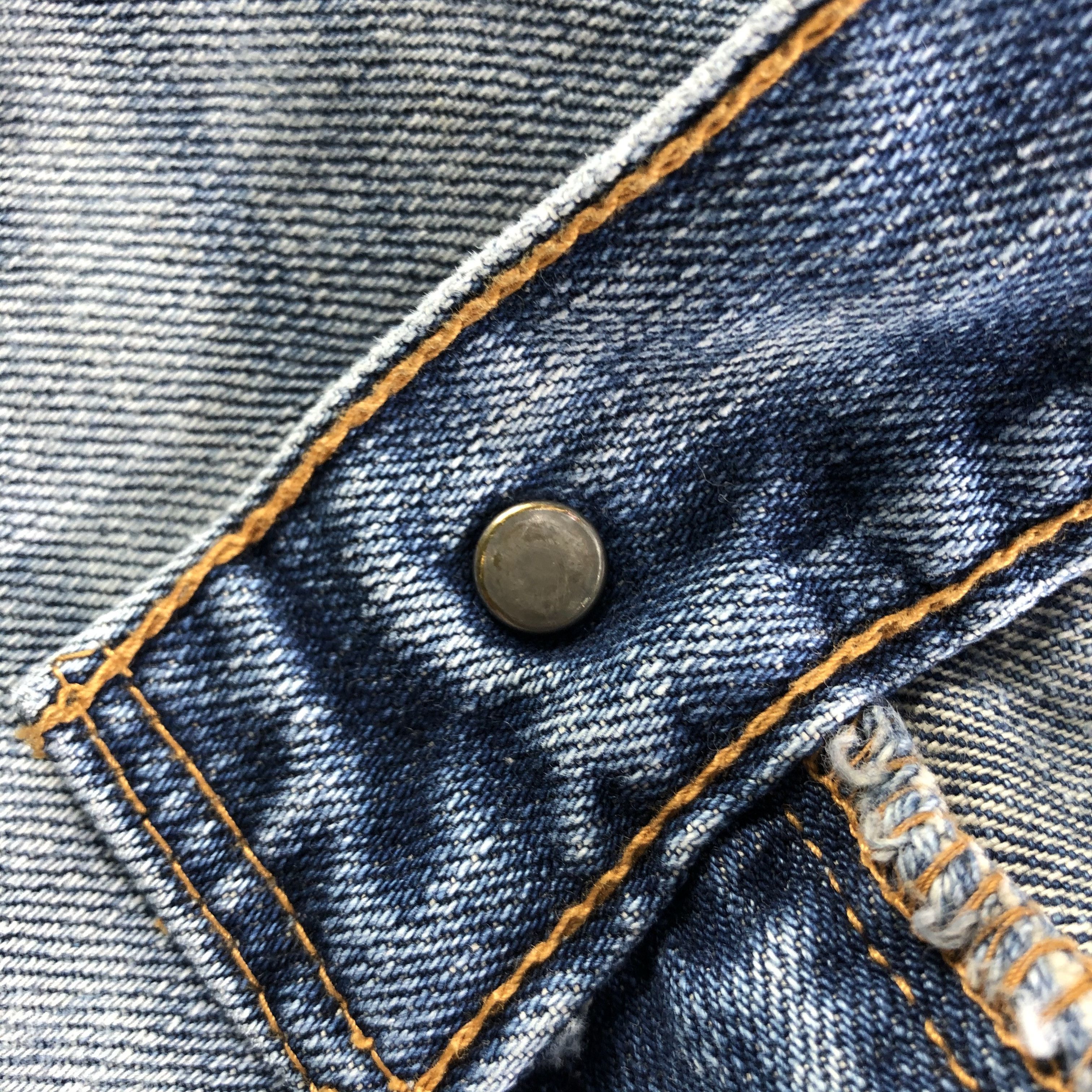 Levi's Vintage Levis Jeans 533 Distress Denim KJ2700 Size US 31 - 9 Thumbnail