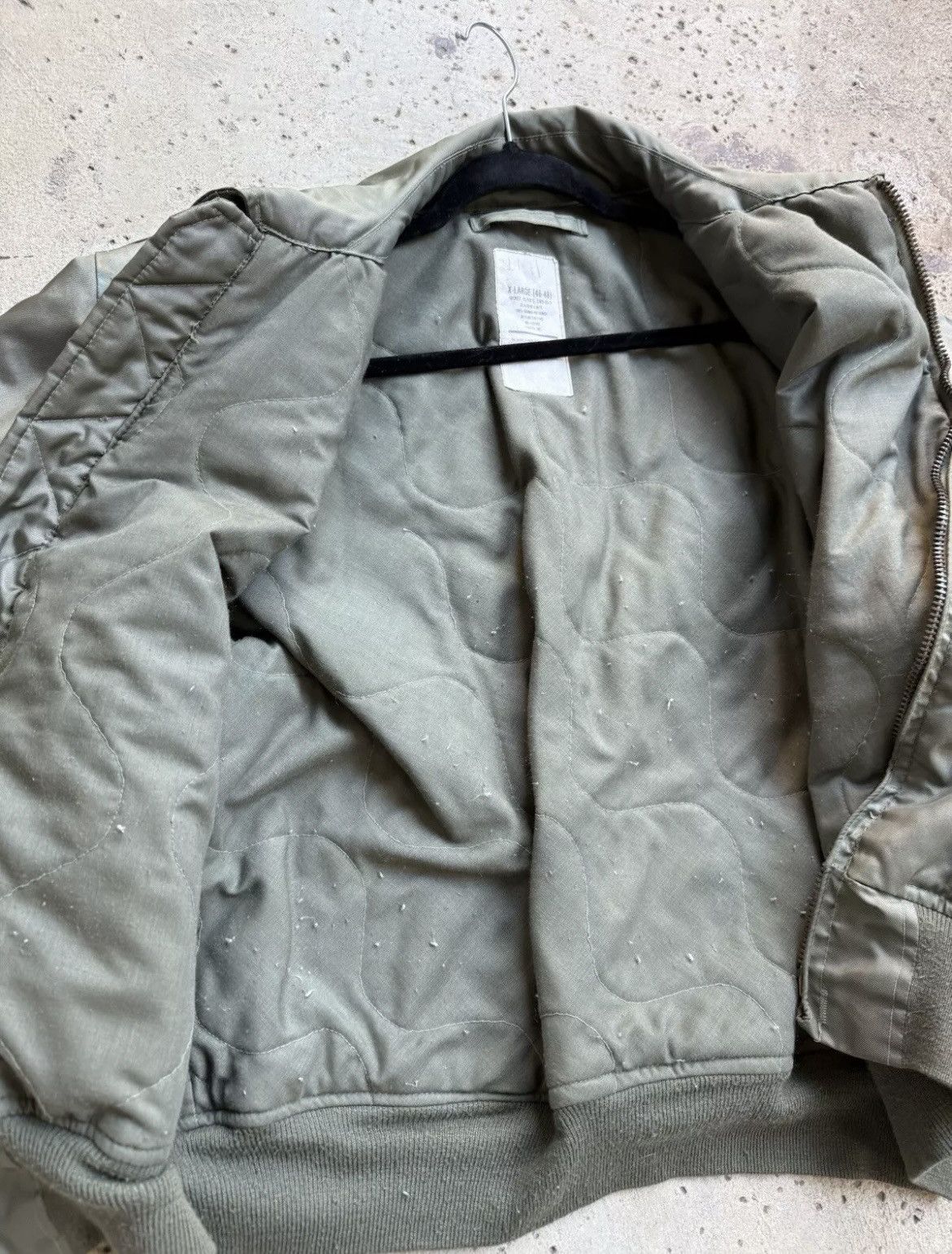 Vintage VINTAGE BOMBER JACKET OLIVE Size US XL / EU 56 / 4 - 6 Thumbnail