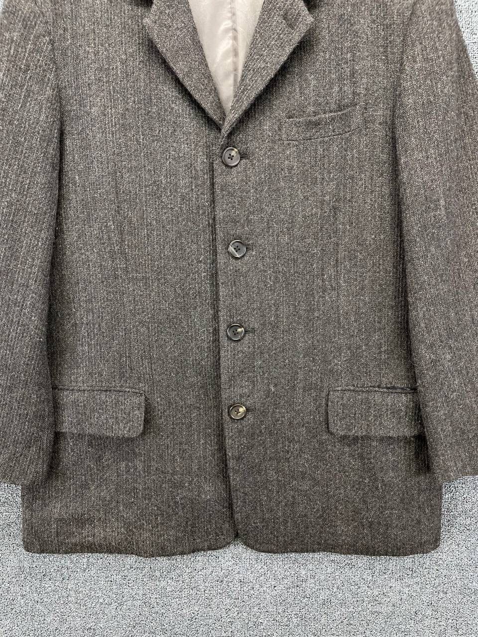 Vintage × Yohji Yamamoto Vintage 80s Yohji Yamamoto Y’S For Men Wool Jacket Size US L / EU 52-54 / 3 - 7 Thumbnail