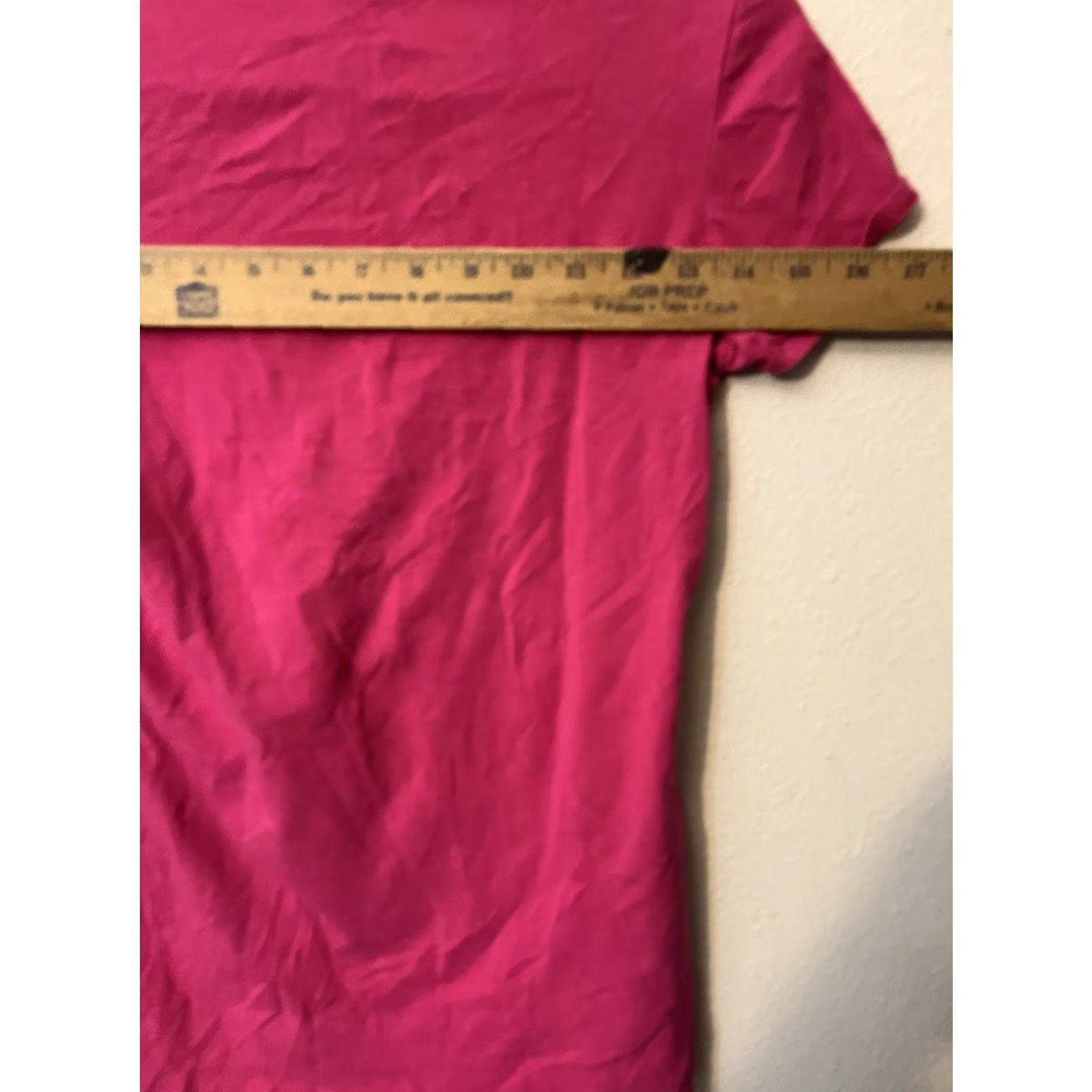 Calvin Klein Calvin Klein Performance T-Shirt XS Cotton V-Neck Short Sleeve Pink Womens Regular Size XS Shirts T-shirt Activewear Size XS / US 0-2 / IT 36-38 - 4 Thumbnail