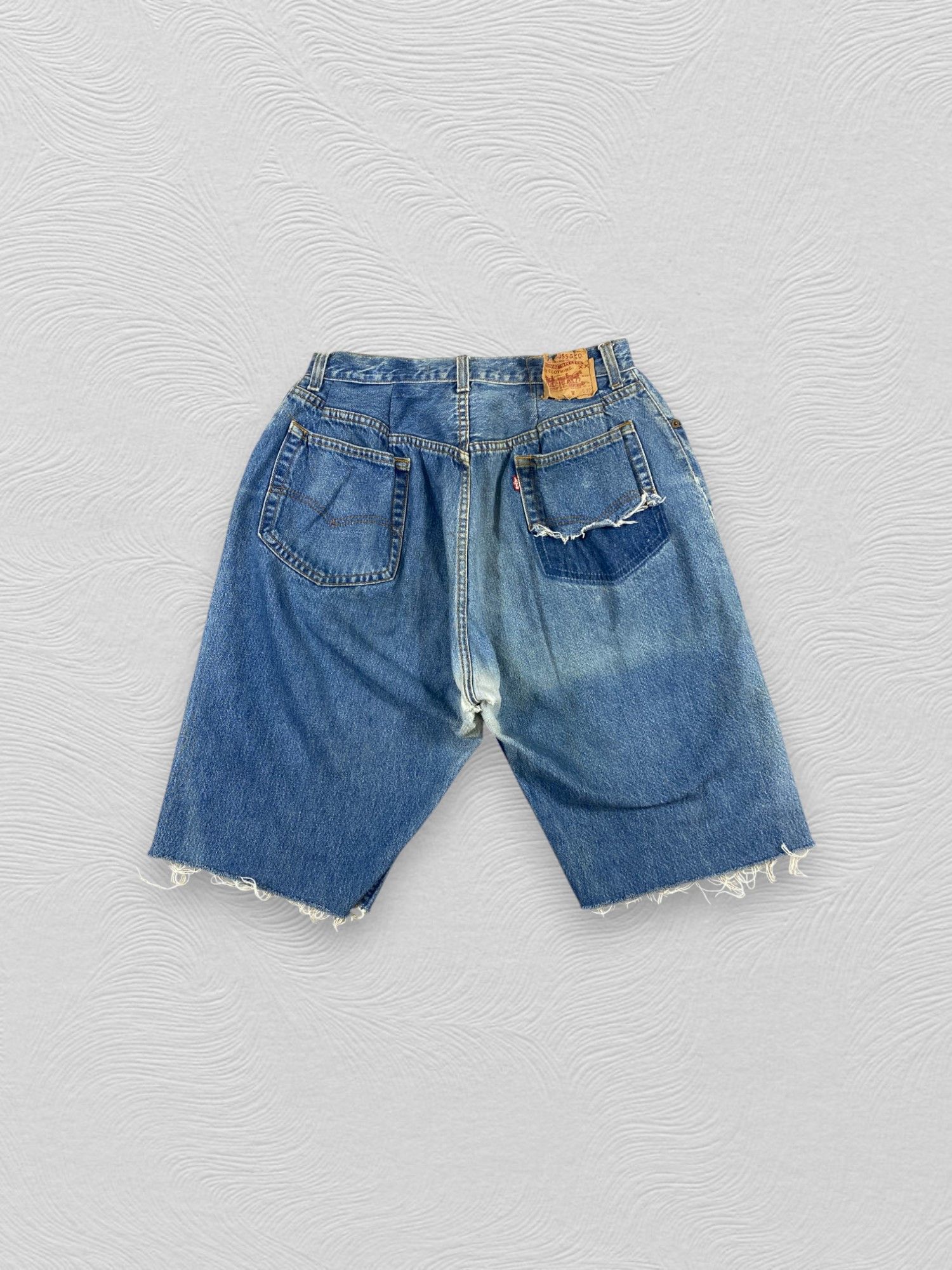 Levi's × Off-White × Virgil Abloh Distressed Blue Vintage Levi's 501 x Off White 29x24-JN3942 Size US 29 - 2 Thumbnail