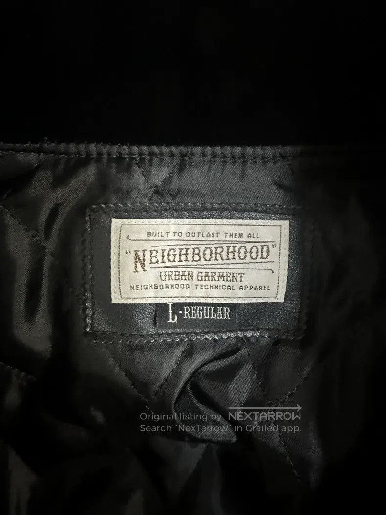 Neighborhood Neighborhood Leather Jacket Size US L / EU 52-54 / 3 - 5 Thumbnail