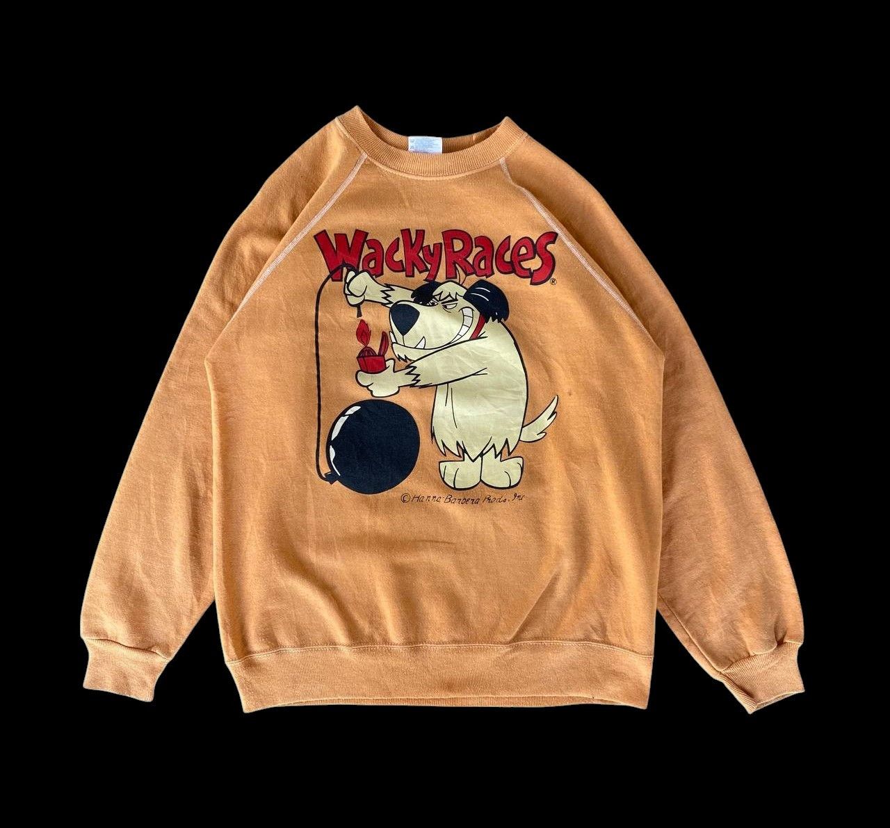 Vintage VINTAGE 90S WACKY RACES HANNA BARBERA SWEATSHIRT Size US L / EU 52-54 / 3 - 1 Thumbnail
