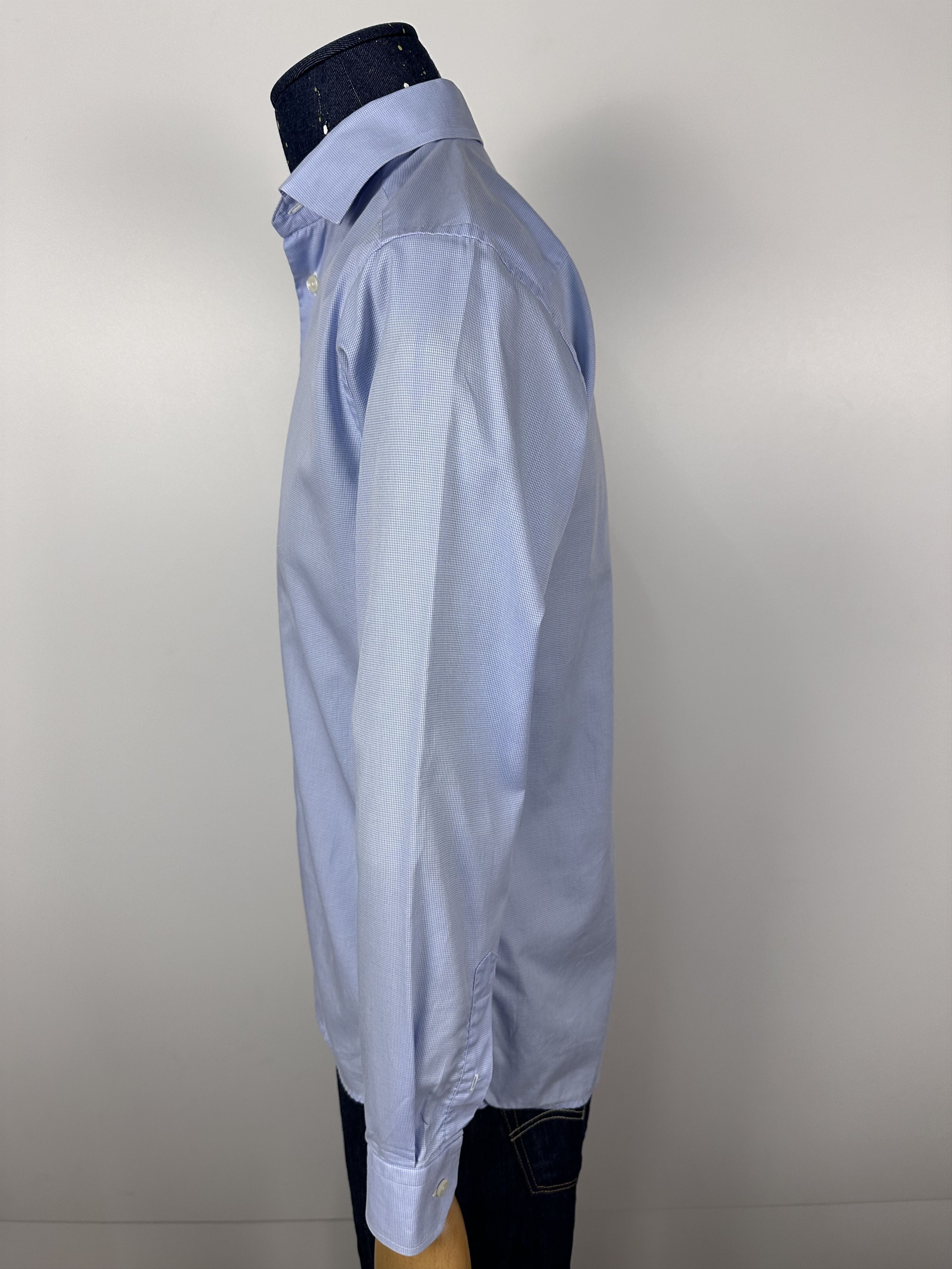Eton × Grailed Eton Dress Shirt Mens Button Up Long Sleeve Slim Size 40 Size US M / EU 48-50 / 2 - 5 Thumbnail