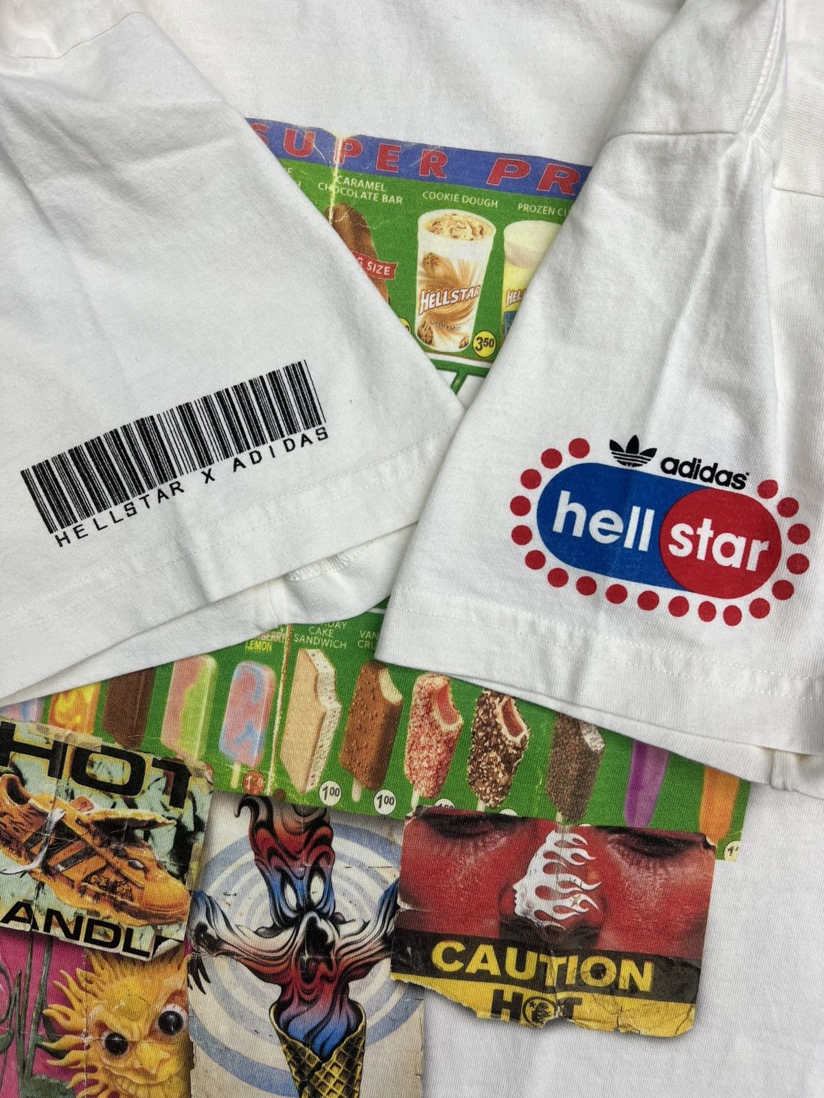 Adidas × HELLSTAR Hellstar Creamsicle T-Shirt Size US L / EU 52-54 / 3 - 4 Thumbnail