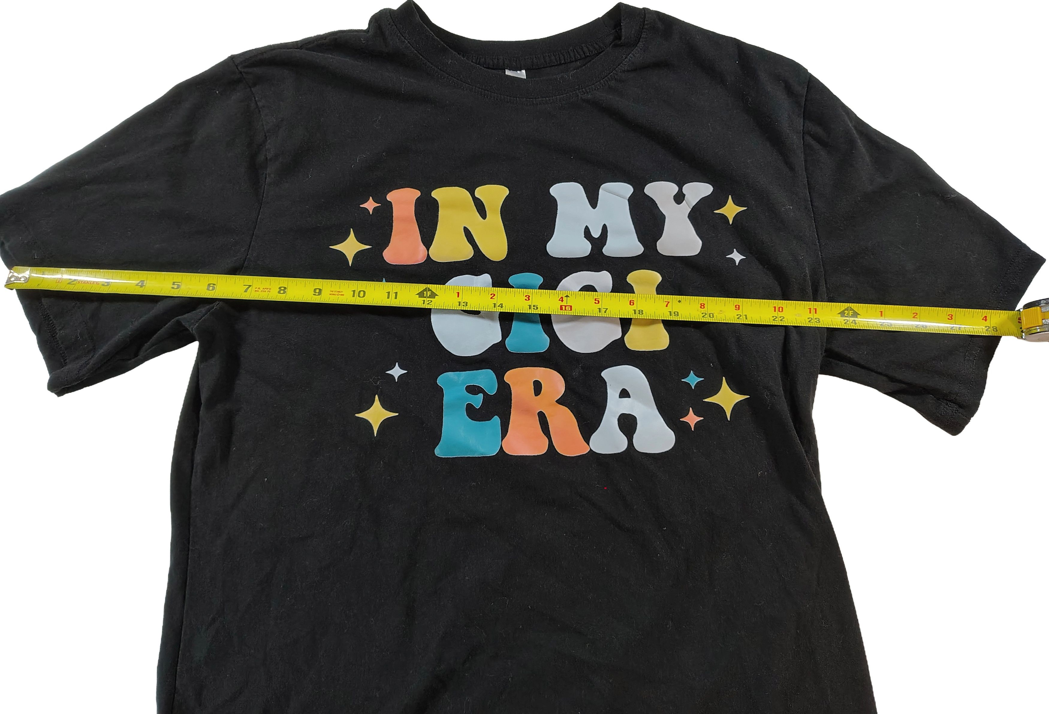 Other Women's Black Large In My Gigi Era Graphic T-Shirt Size L / US 10 / IT 46 - 7 Thumbnail