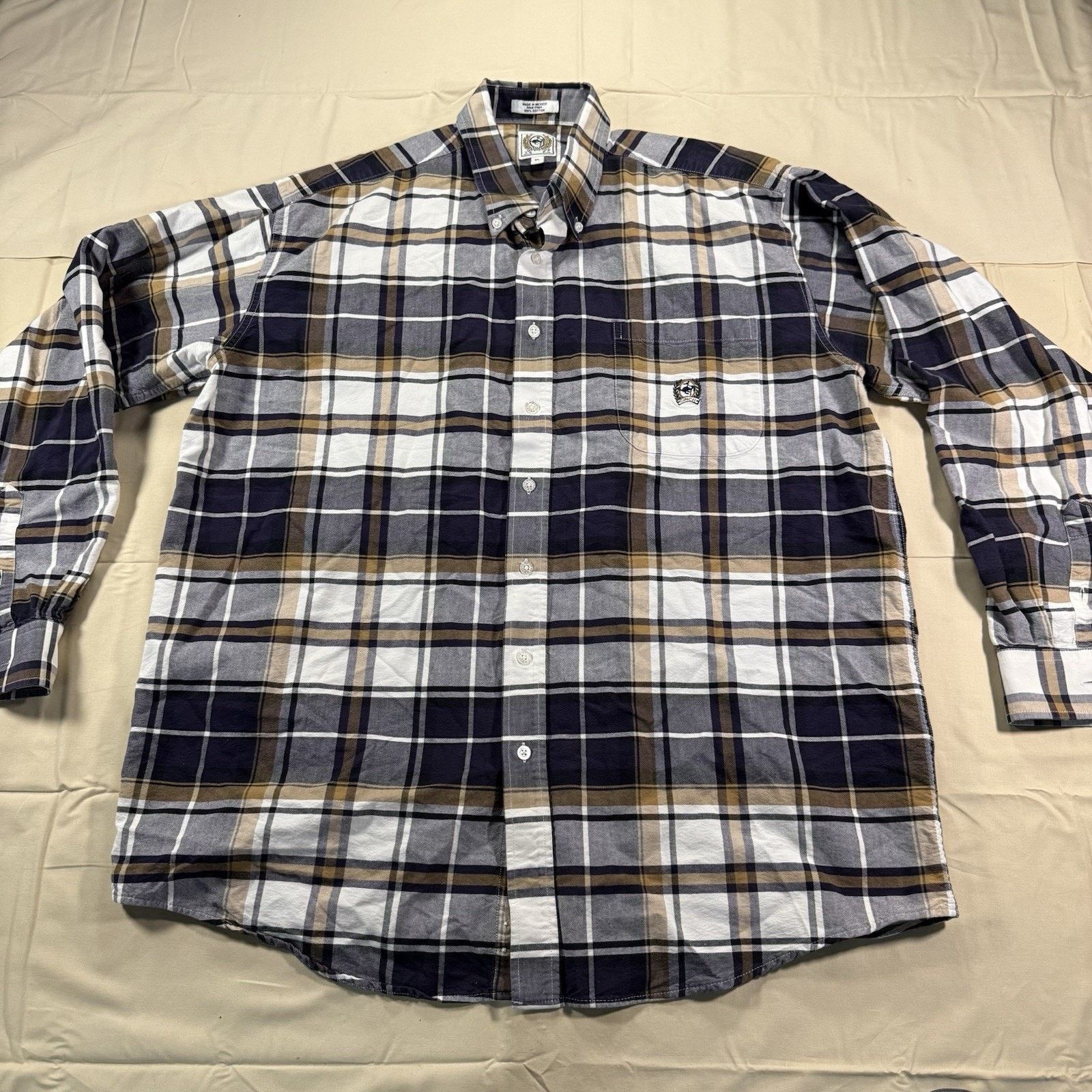 CINCH Cinch Brown Plaid Long Sleeve Western Shirt Cowboy Size XL Size US XL / EU 56 / 4 - 2 Thumbnail