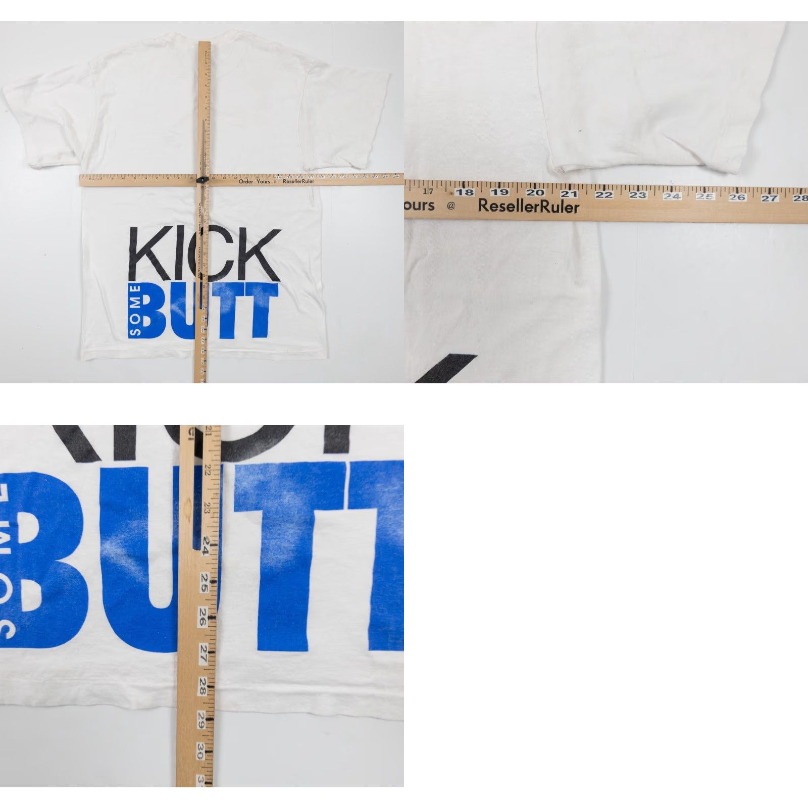 Nike VINTAGE Nike Shirt Mens XLarge White 90s Tee Single Stitch USA Made Swoosh Adult Size US XL / EU 56 / 4 - 8 Thumbnail