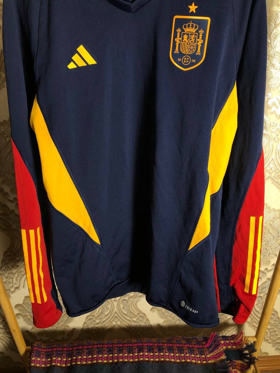 Adidas VINTAGE ADIDAS SPAIN SOCCER JERSEY MADRID RETRO BARCELONA Size US L / EU 52-54 / 3 - 3 Thumbnail