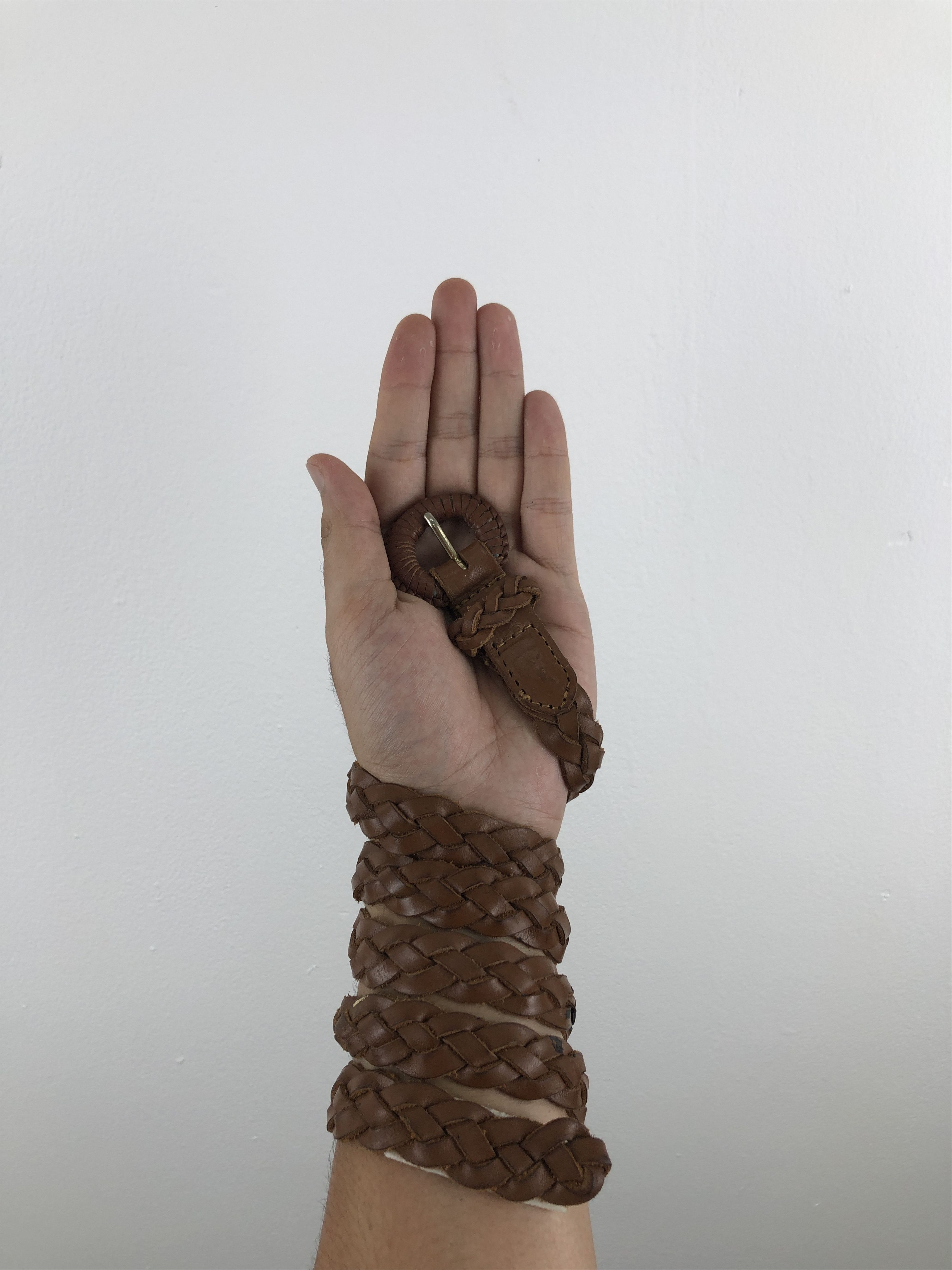 Japanese Brand × Vintage Vintage 70s Japanese Brand Braided Women Belt B0006 Size ONE SIZE - 1 Thumbnail