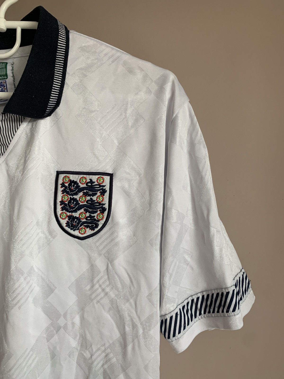 Other England Home Football Shirt Retro Score Draw Soccer Jersey M Size US M / EU 48-50 / 2 - 4 Thumbnail