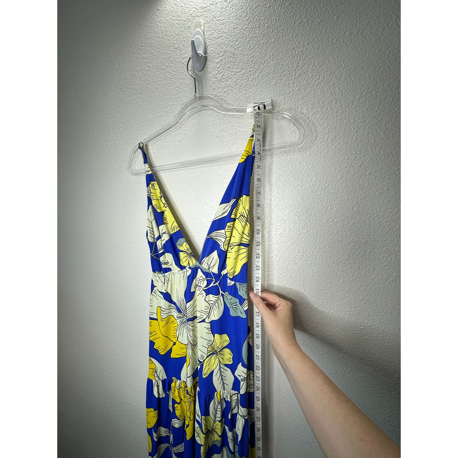 Other Maaji Yellow White Blue SandCastle Sleeveless Maxi Dress S Size S / US 4 / IT 40 - 16 Thumbnail