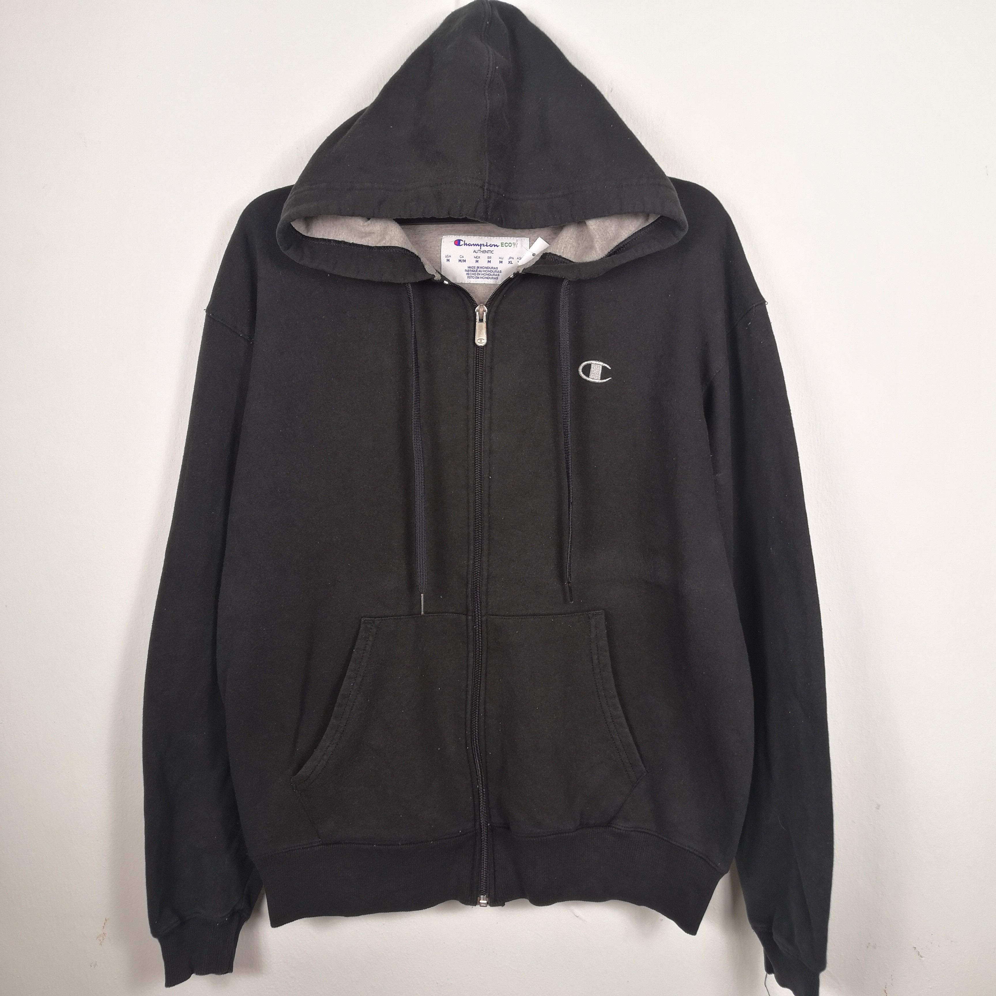 Champion Vintage Y2K Champion Sweatshirt Hoodie Zipper Sweater Size US L / EU 52-54 / 3 - 2 Thumbnail