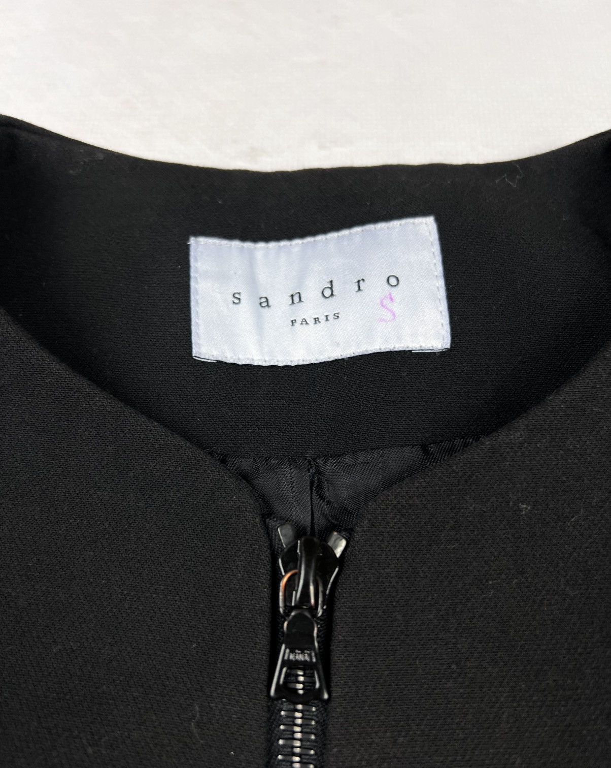 Japanese Brand × Sandro × Vintage Luxury Classic Sandro Italy Leather Y2k Avant Garde Sk8 LGB Size S / US 4 / IT 40 - 7 Thumbnail