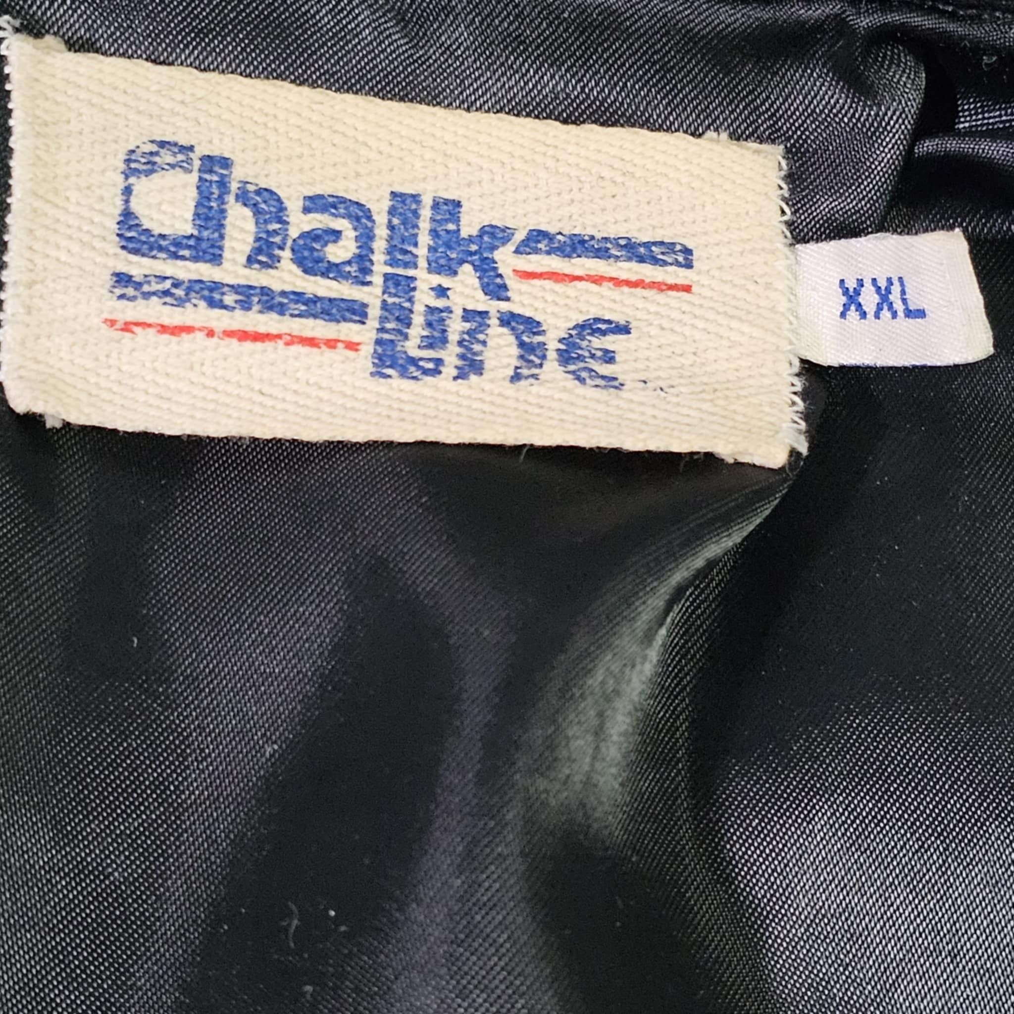 Chalk Line × NFL × Vintage Cincinnati Bengals Vintage 80s Chalk Line Bomber Jacket Size US XXL / EU 58 / 5 - 5 Thumbnail
