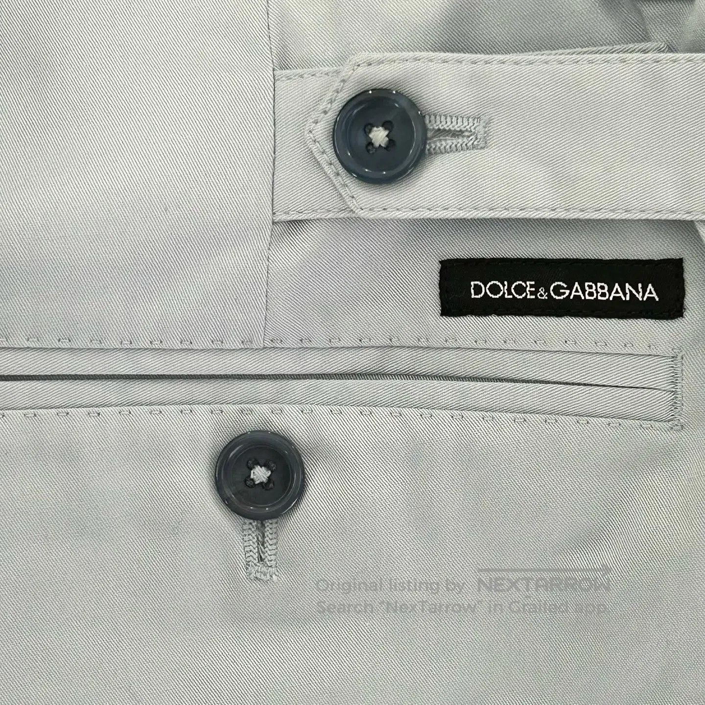 Dolce & Gabbana Dolce Gabbana Sky blue suit pants Size US 28 / EU 44 - 7 Thumbnail