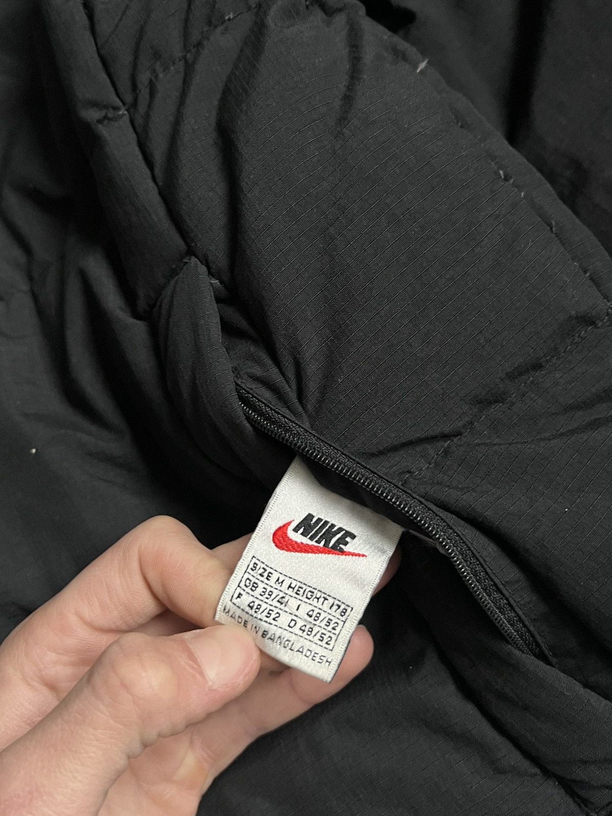 Nike Nike Vintage Y2k Two Side Puffer Reversible Down Jacket Size US M / EU 48-50 / 2 - 24 Thumbnail
